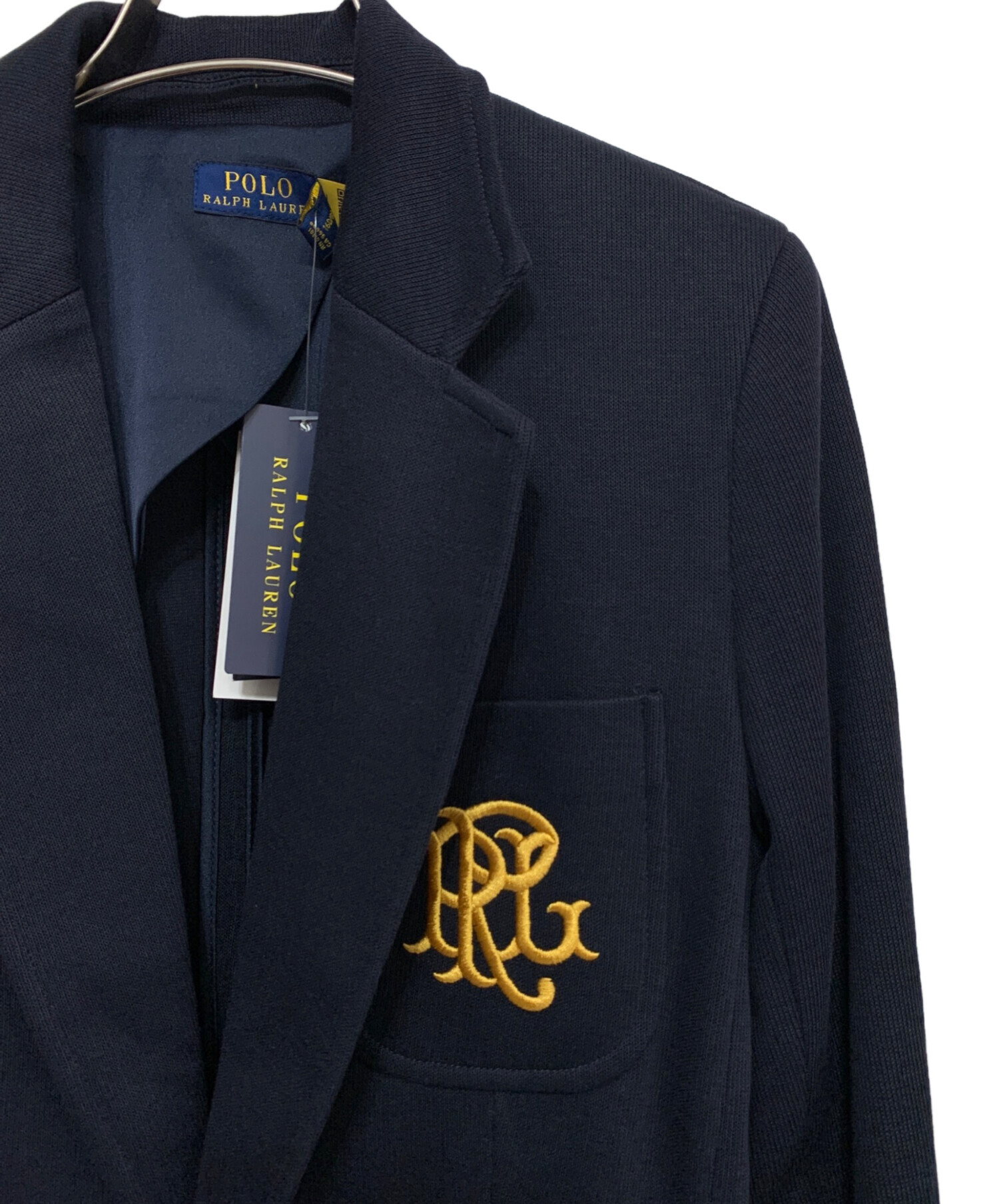 ラルフローレン ブレザー 紺 ダブル POLO ジャケット ウール 古着 US 中古・古着通販】POLO RALPH LAUREN (ポロ・ラルフローレン) ダブル