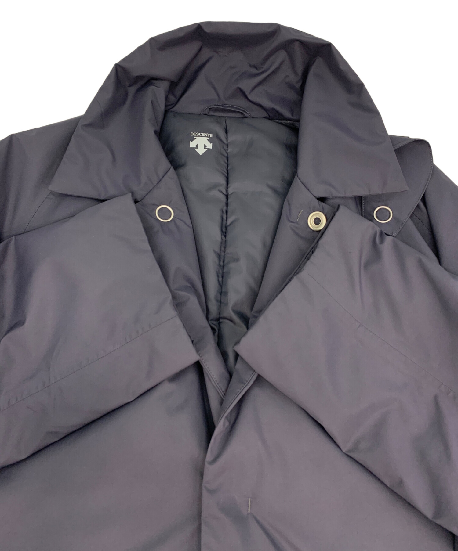 中古・古着通販】DESCENTE (デサント) ダウンコート ネイビー サイズ:M
