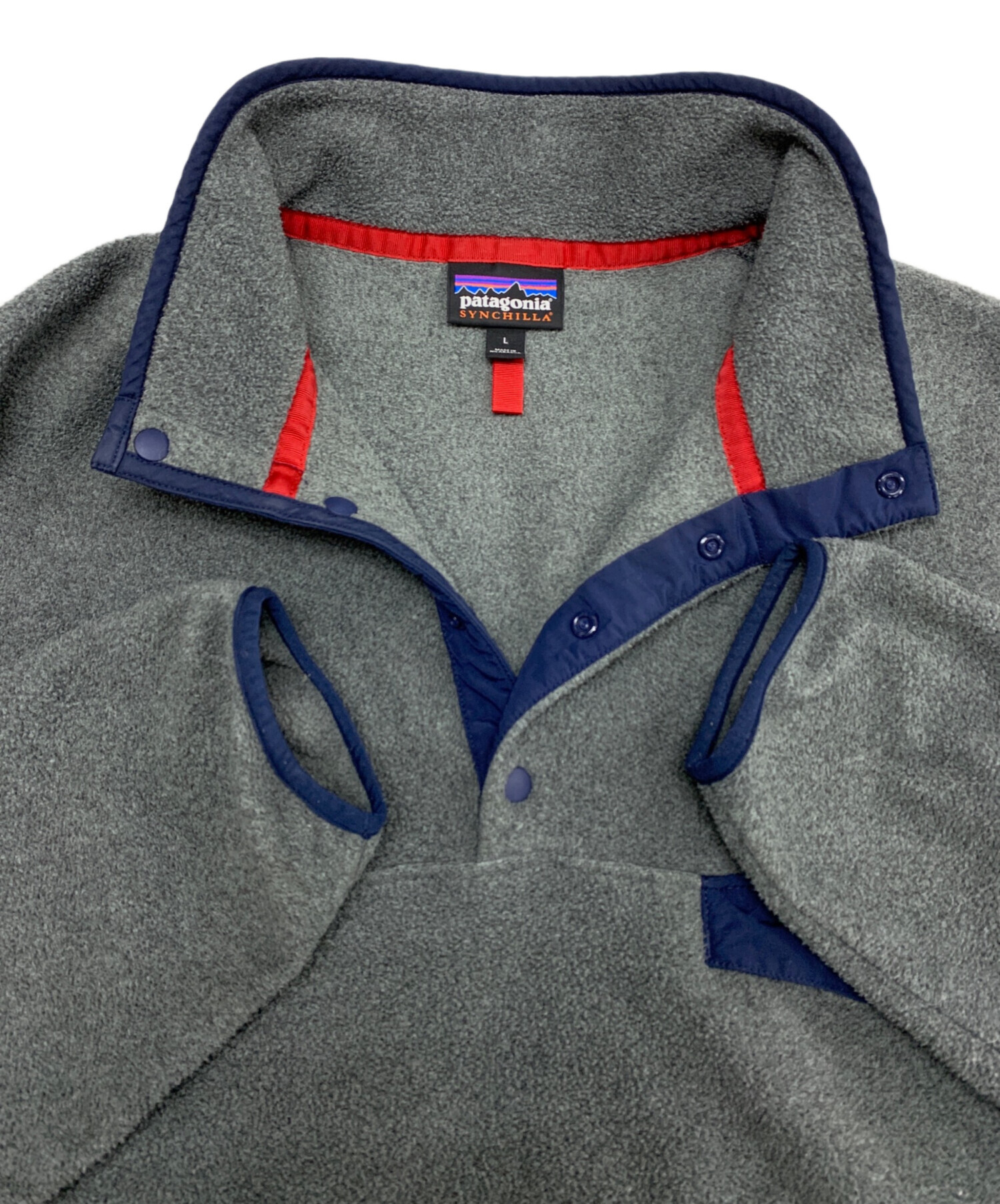 中古・古着通販】Patagonia (パタゴニア) シンチラスナップT グレー 