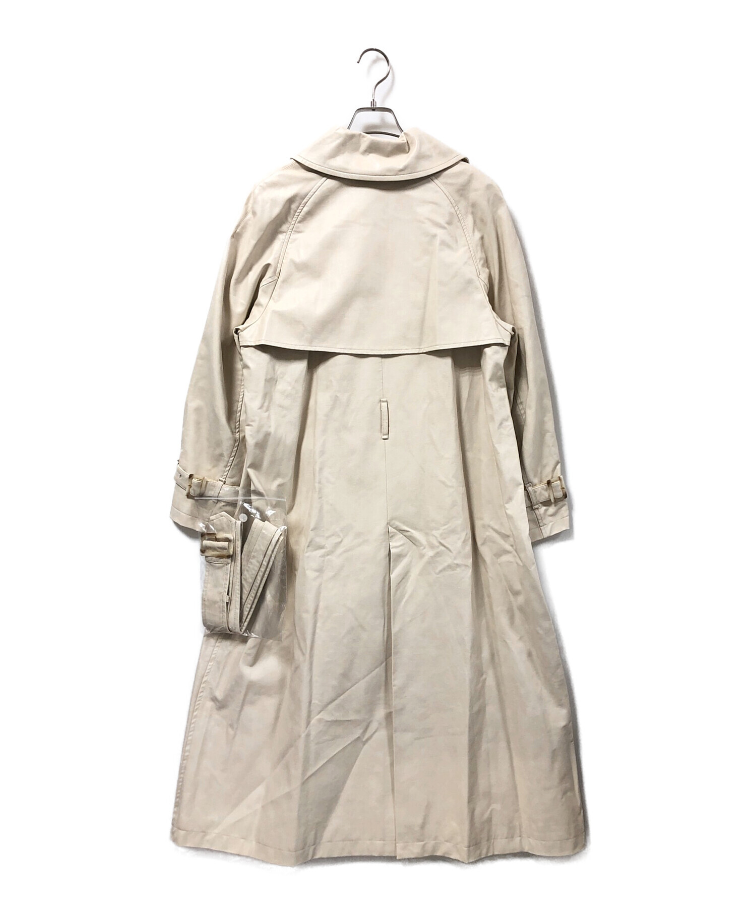中古・古着通販】LOUNIE (ルーニー) フェイクレザートレンチコート 