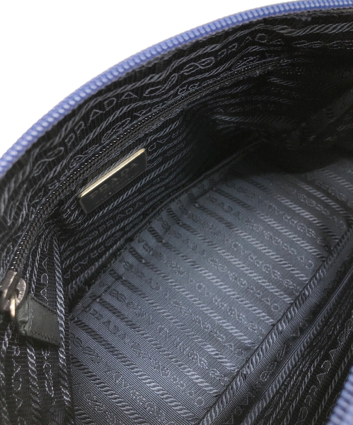 中古・古着通販】PRADA (プラダ) ショルダーバッグ ネイビー｜ブランド