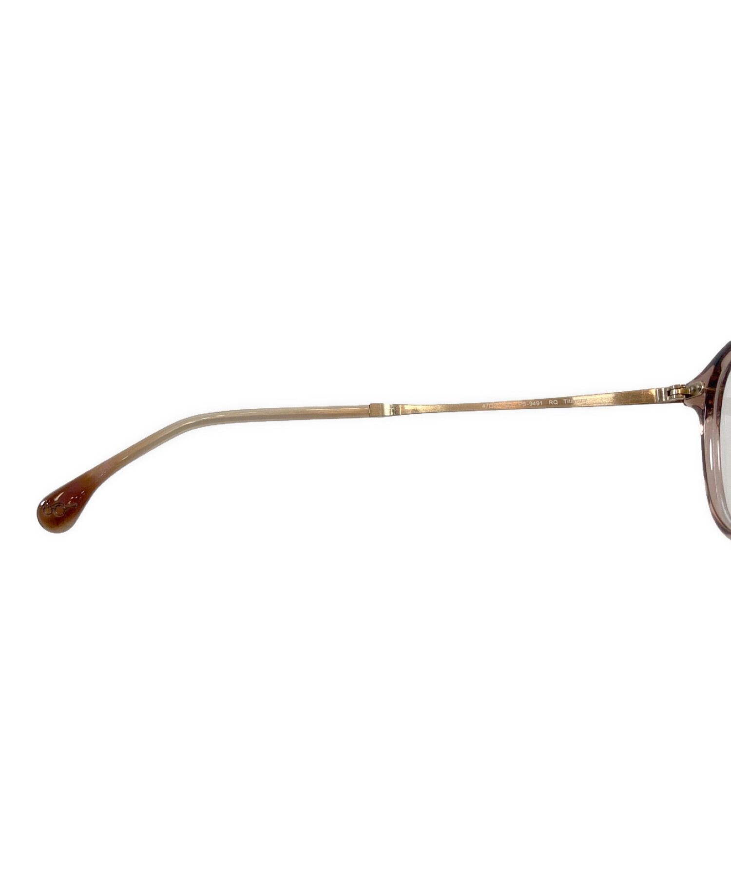 中古・古着通販】PAUL SMITH (ポールスミス) 眼鏡 ピンク サイズ:47