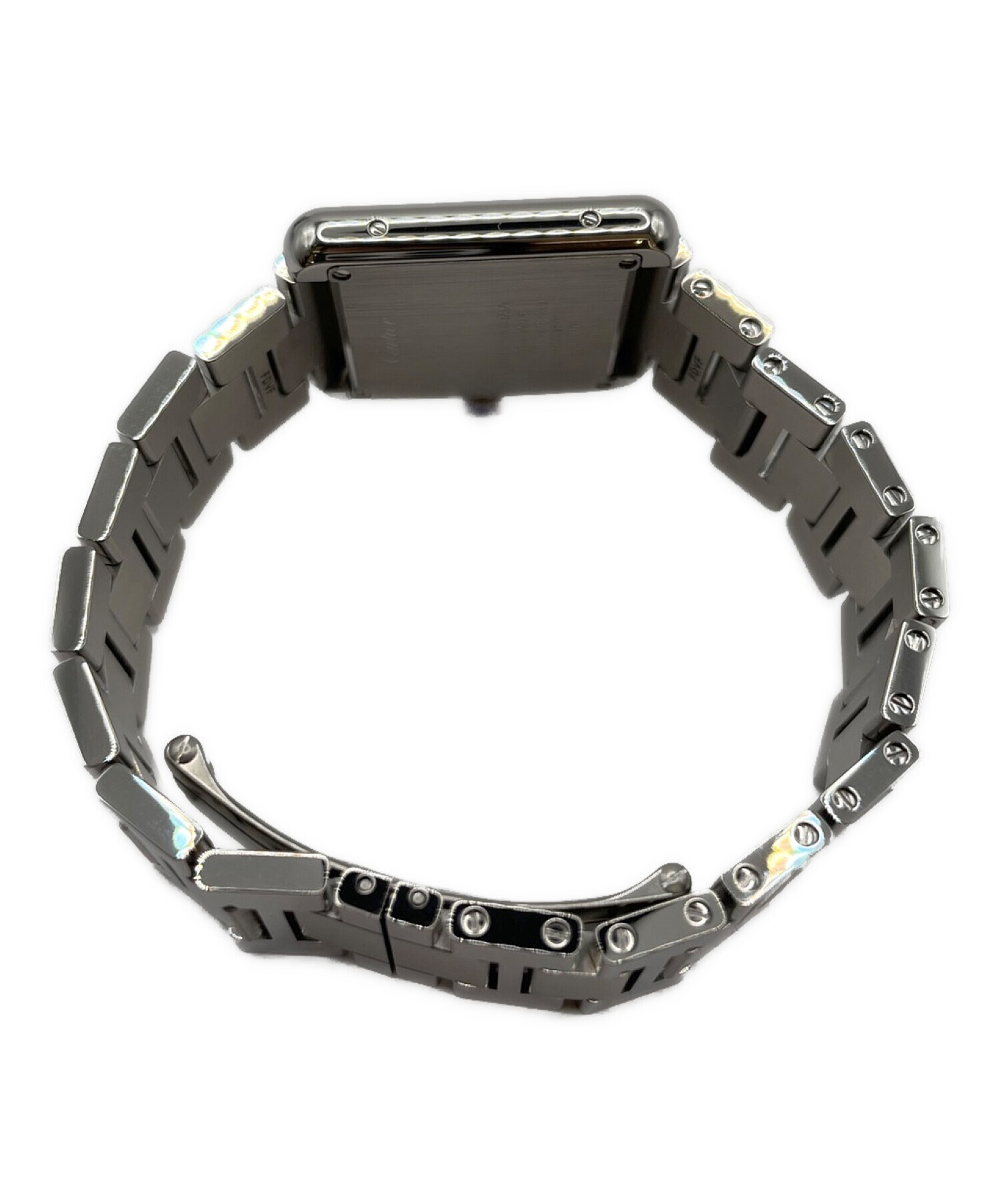 中古・古着通販】Cartier (カルティエ) タンクソロSM 白文字盤 サイズ 