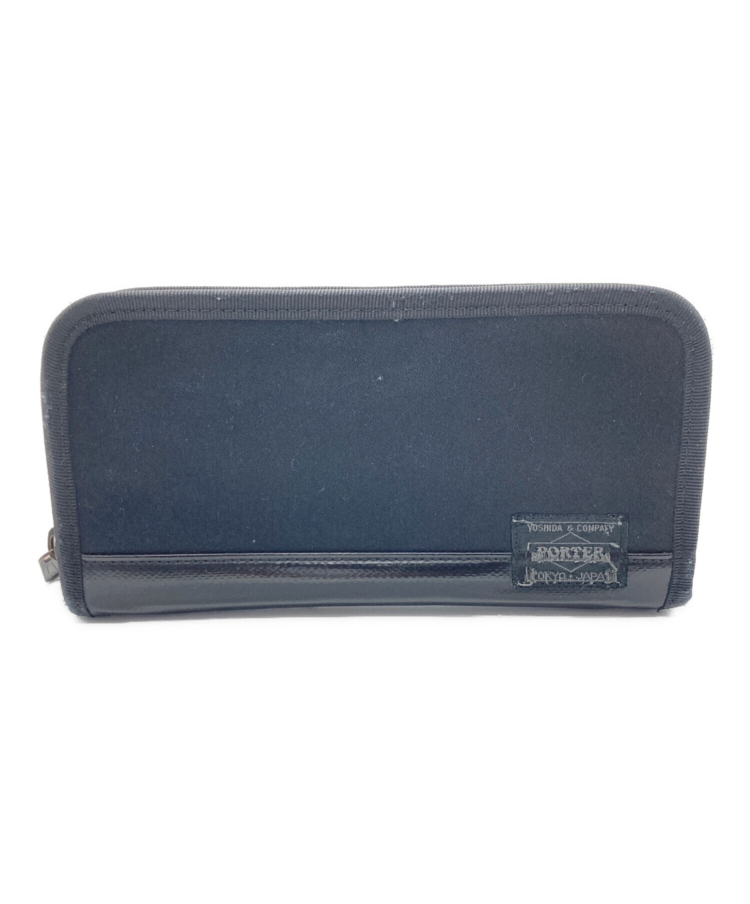 超美品 ポーター PORTER × SAC'S BAR 長財布 ラウンドジップ 中古・古着通販】PORTER (ポーター) SAC'S BAR (サックスバー