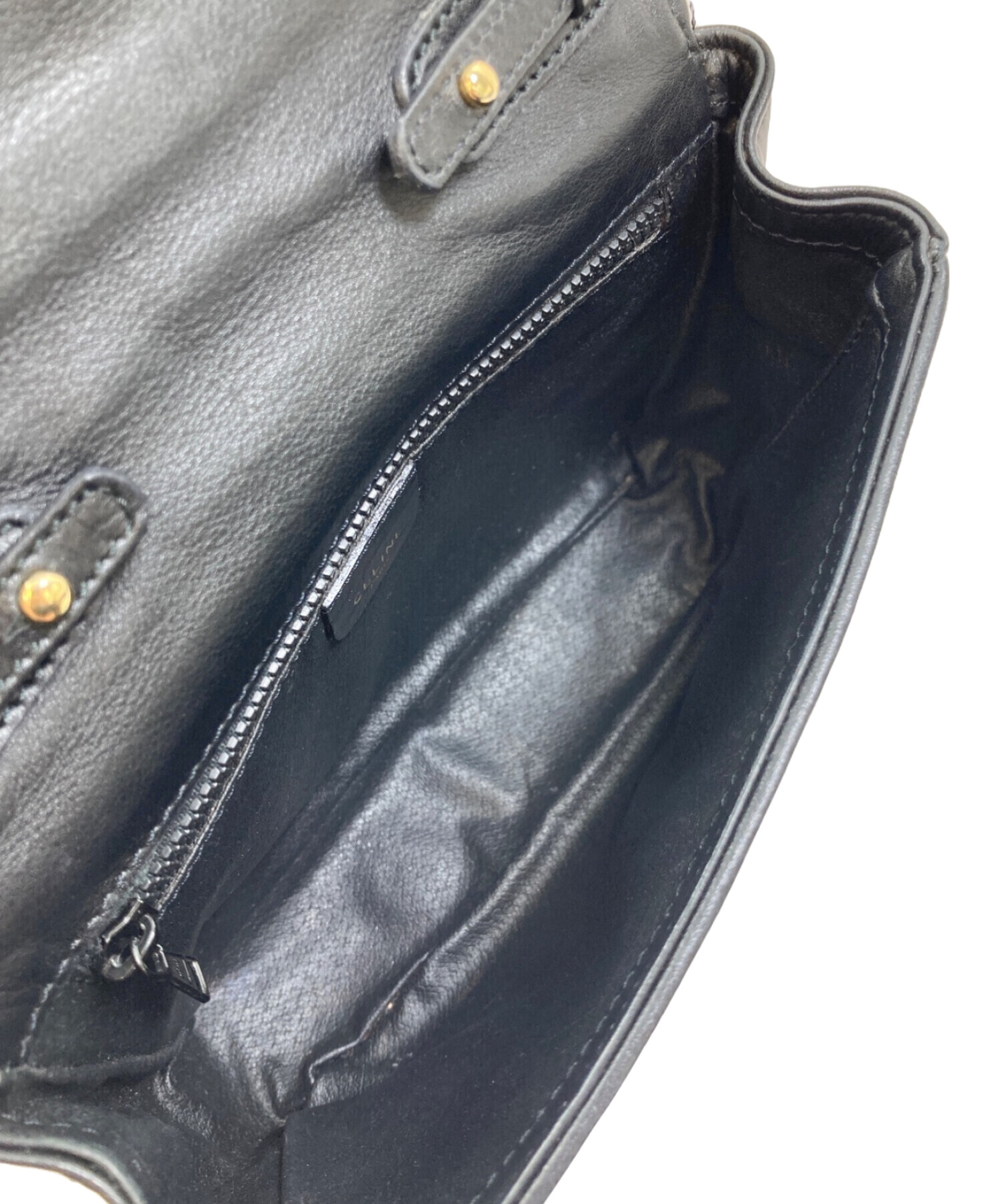 中古・古着通販】CELINE (セリーヌ) キルティングチェーンショルダー 