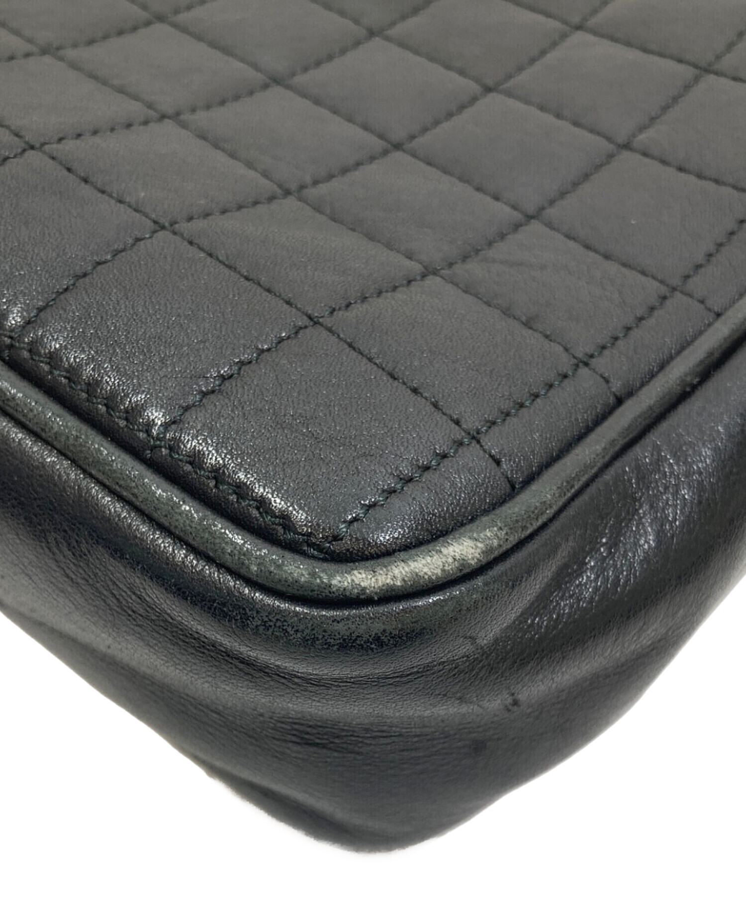 中古・古着通販】CELINE (セリーヌ) キルティングチェーンショルダー