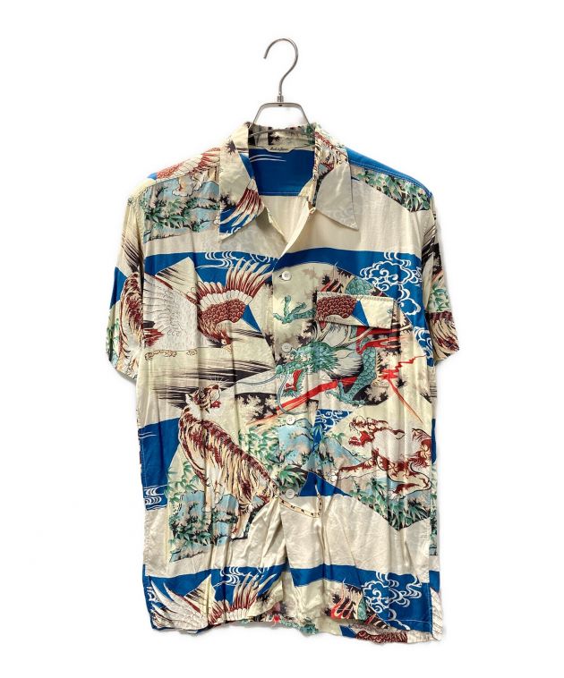 中古・古着通販】Sun Surf (サンサーフ) 四つ巴アロハシャツ/鷲