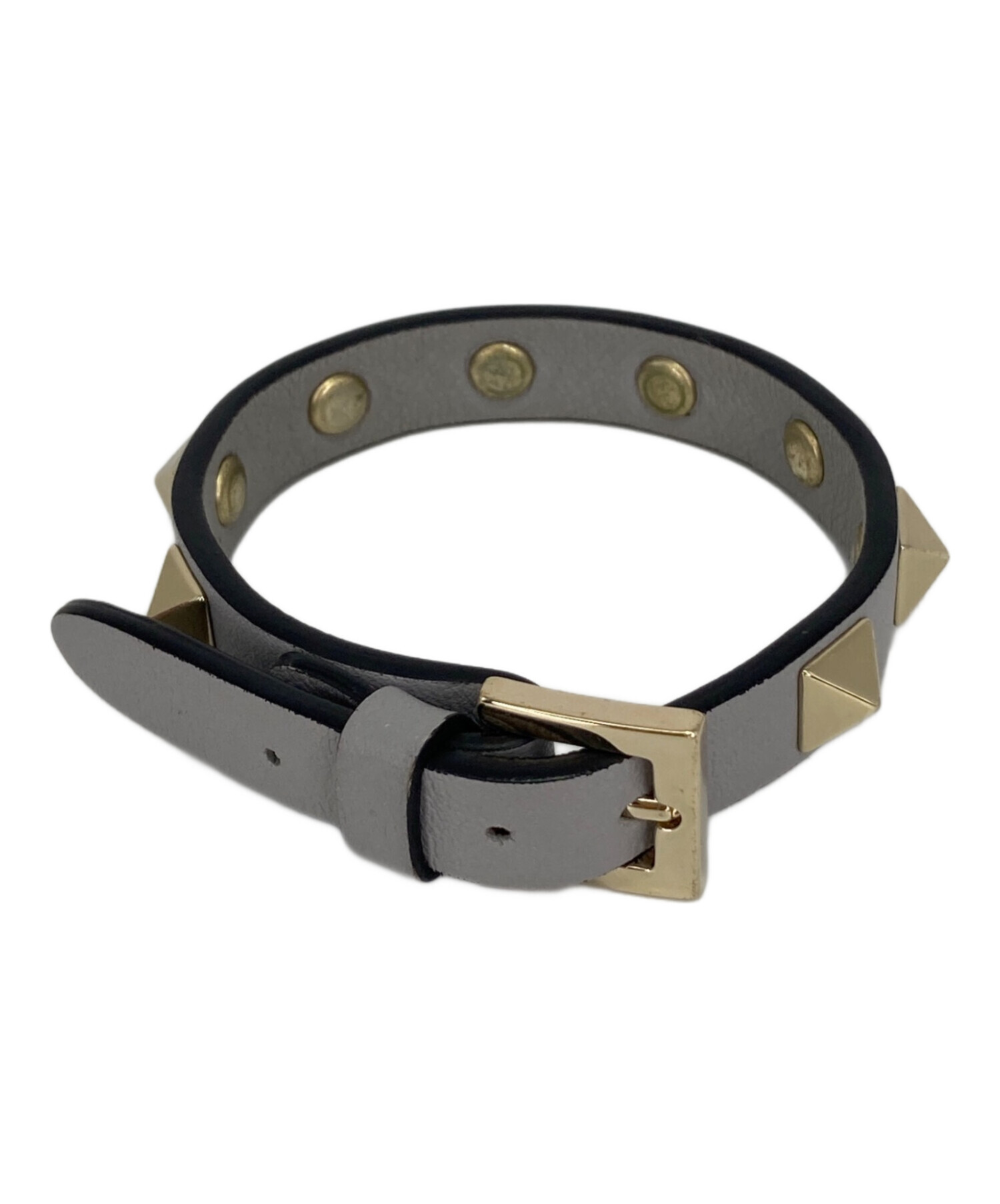VALENTINO GARAVANI レザーバングル 中古・古着通販】VALENTINO GARAVANI (ヴァレンティノ・ガラヴァーニ