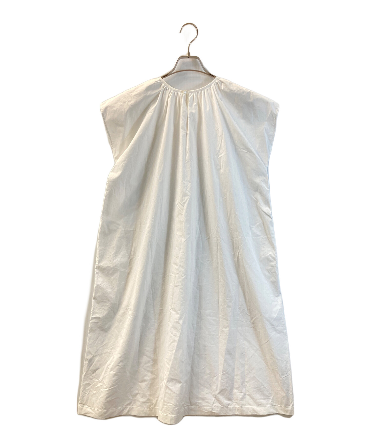 中古・古着通販】SACRA (サクラ) ワンピース ホワイト サイズ:38 