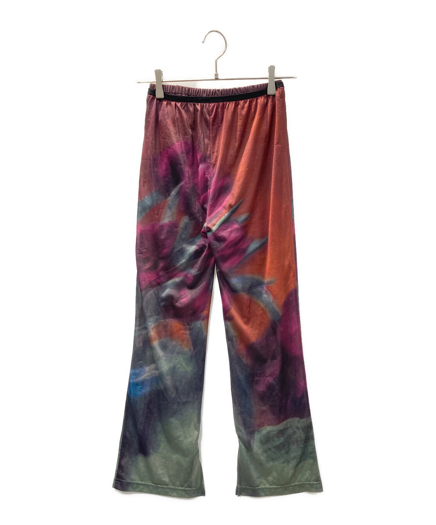 中古・古着通販】Ameri (アメリ) シアーパンツ マルチカラー サイズ:S  