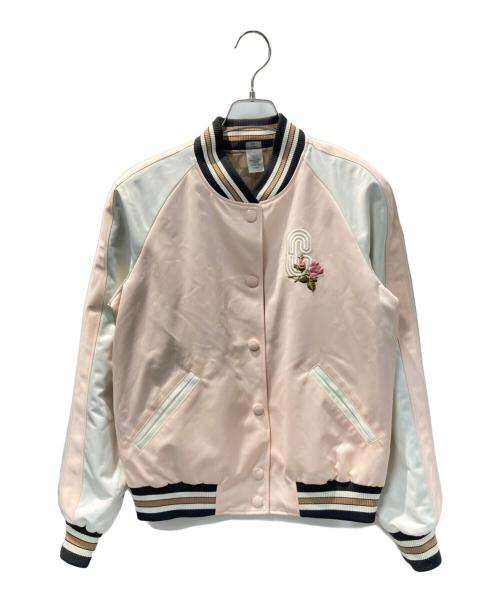 中古・古着通販】COACH (コーチ) リバーシブルスカジャン ピンク