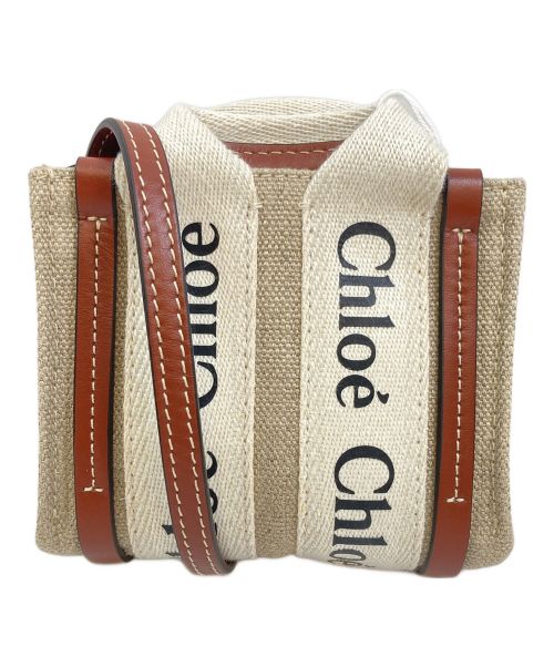 中古・古着通販】Chloe (クロエ) ショルダーポーチ ブラウン 未使用品 