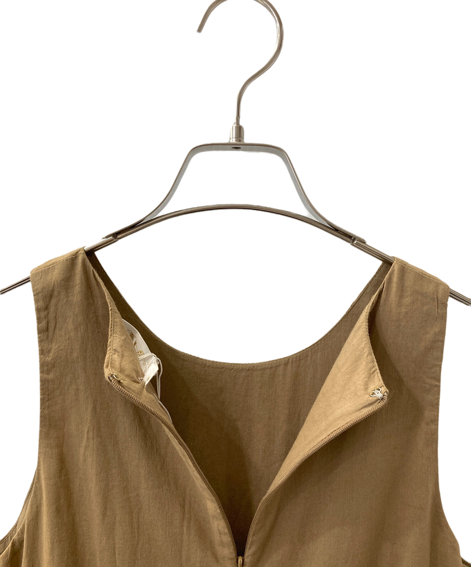 中古・古着通販】MARIHA (マリハ) 夏のレディのドレス ブラウン サイズ  