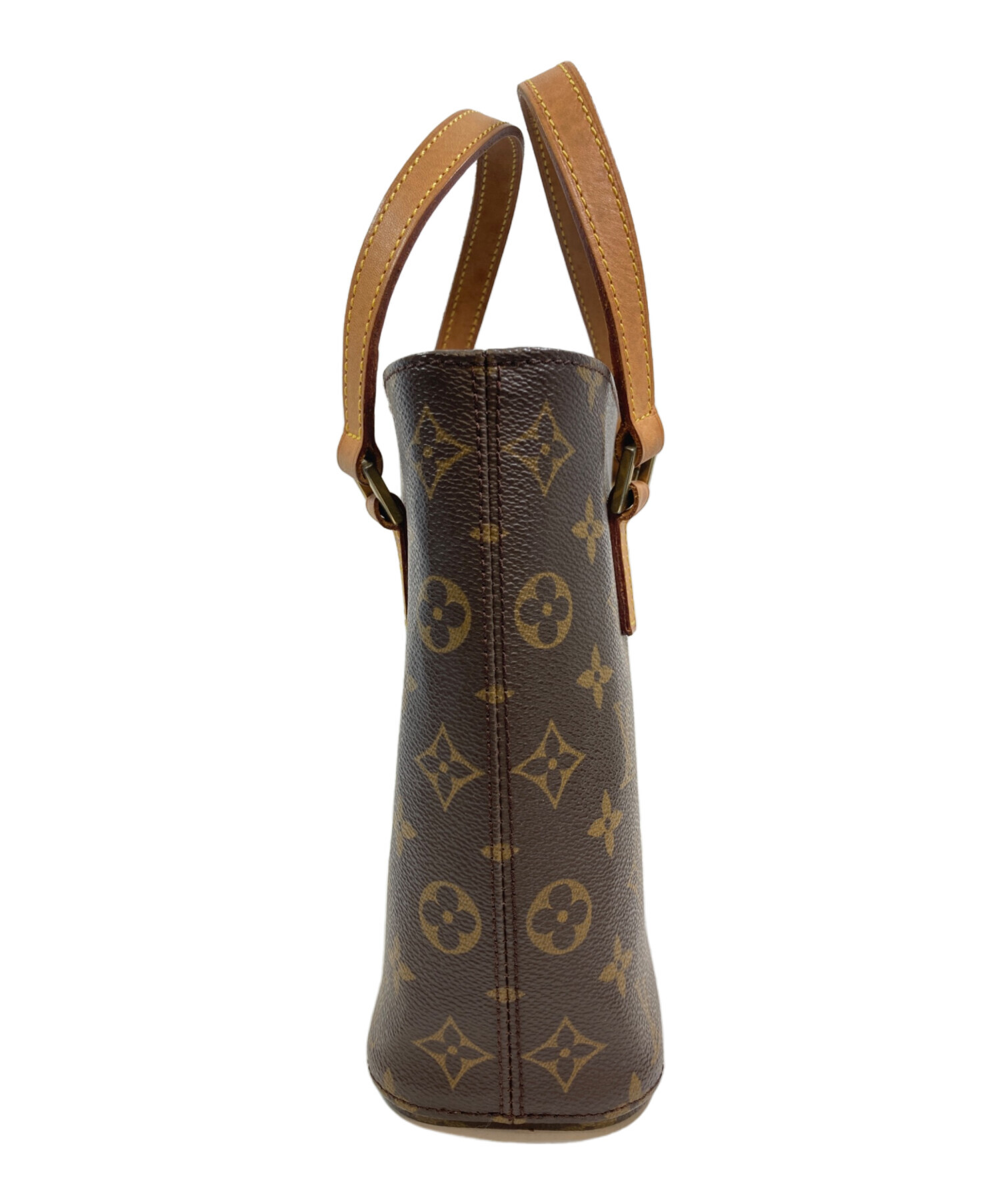 美品  ヴィトン ヴァヴァン Valentino Garavani Laminated Calfskin Jewels Vlogo Small Loco