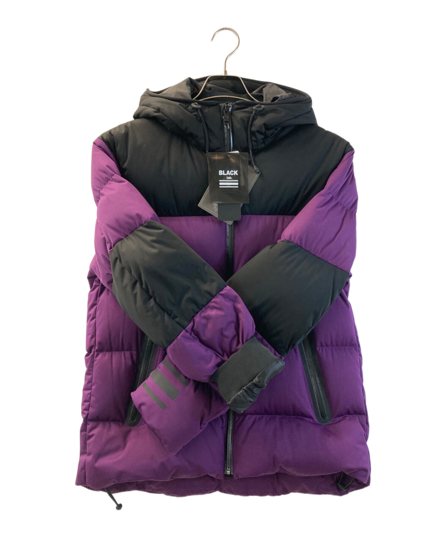 美彩　シャイニーパープルダウン　バーバリーブラックレーベル　クレストブリッジ 中古・古着通販】BLACK LABEL CRESTBRIDGE (ブラックレーベル クレスト