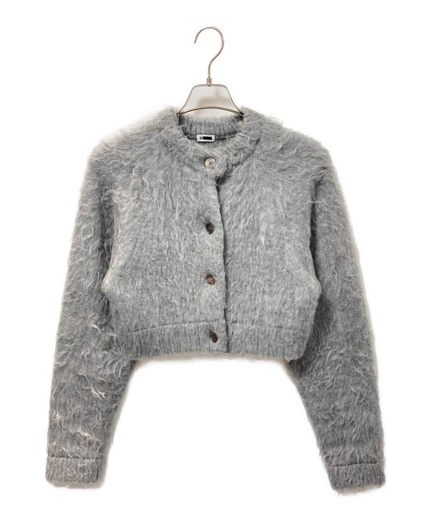H beauty&youth flffy cardigan カーディガン