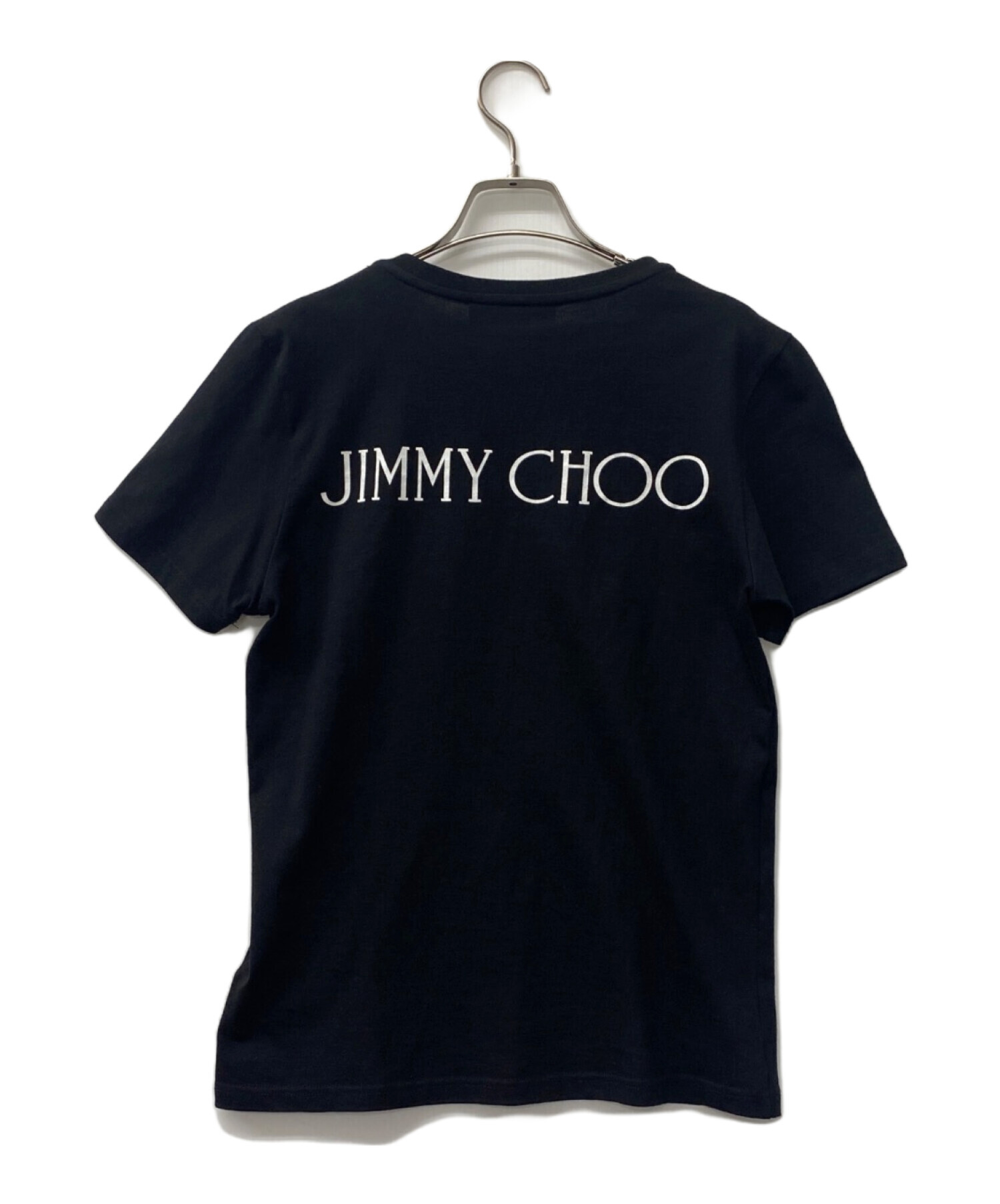 中古・古着通販】JIMMY CHOO (ジミーチュウ) プリントTシャツ ブラック