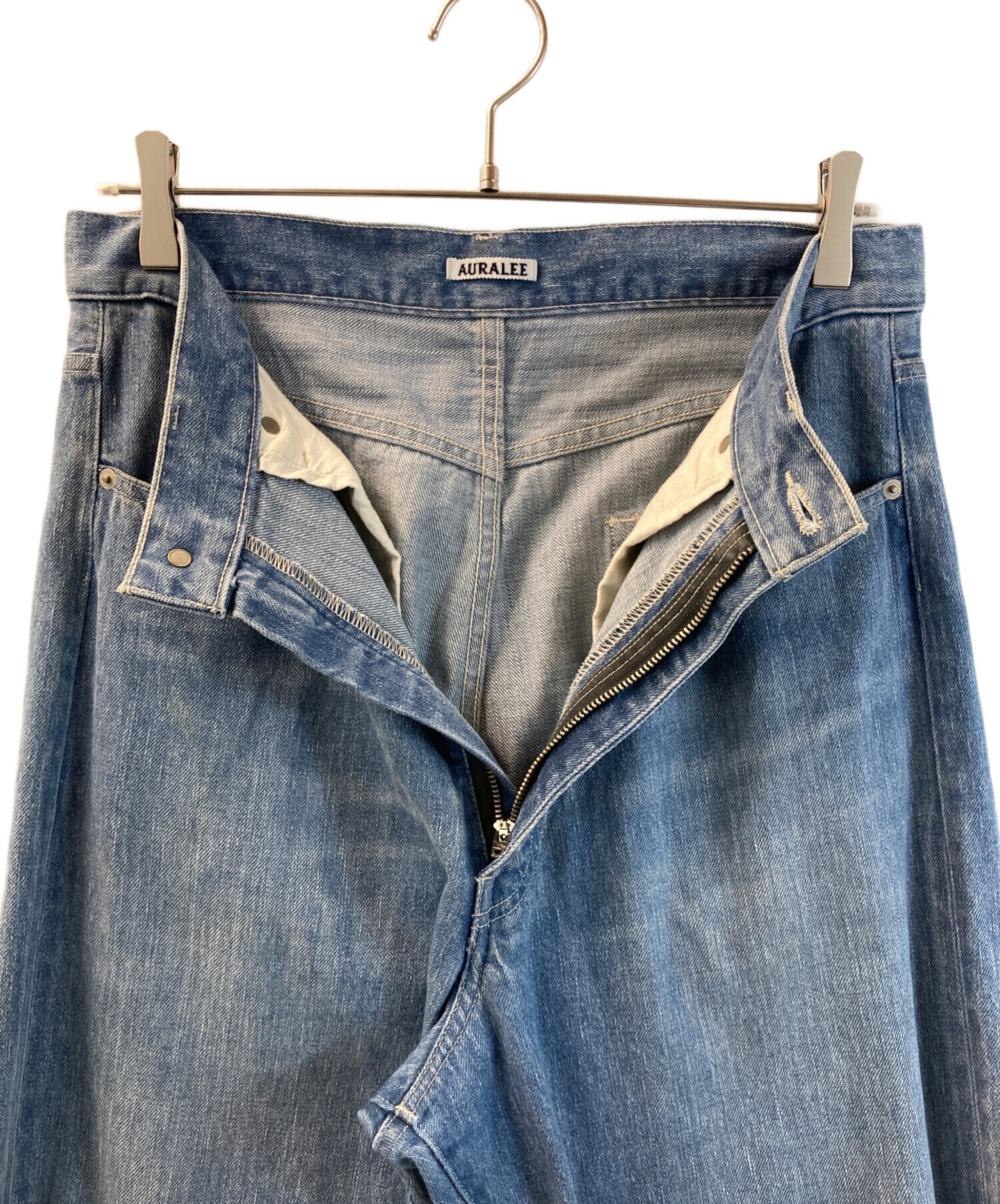 中古・古着通販】AURALEE (オーラリー) デニムパンツ インディゴ