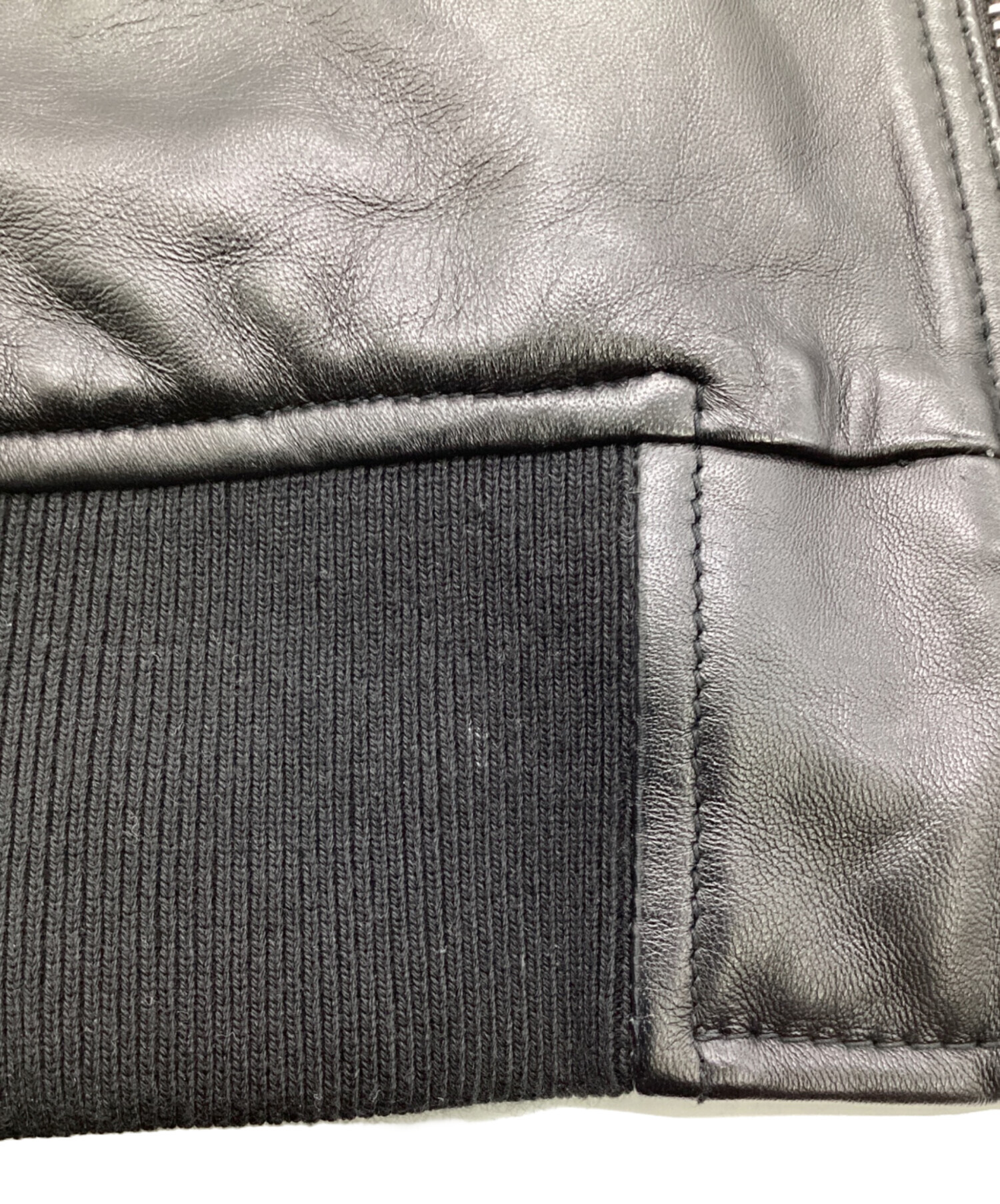 中古・古着通販】DIESEL (ディーゼル) L-PRITTS パデッド レザー