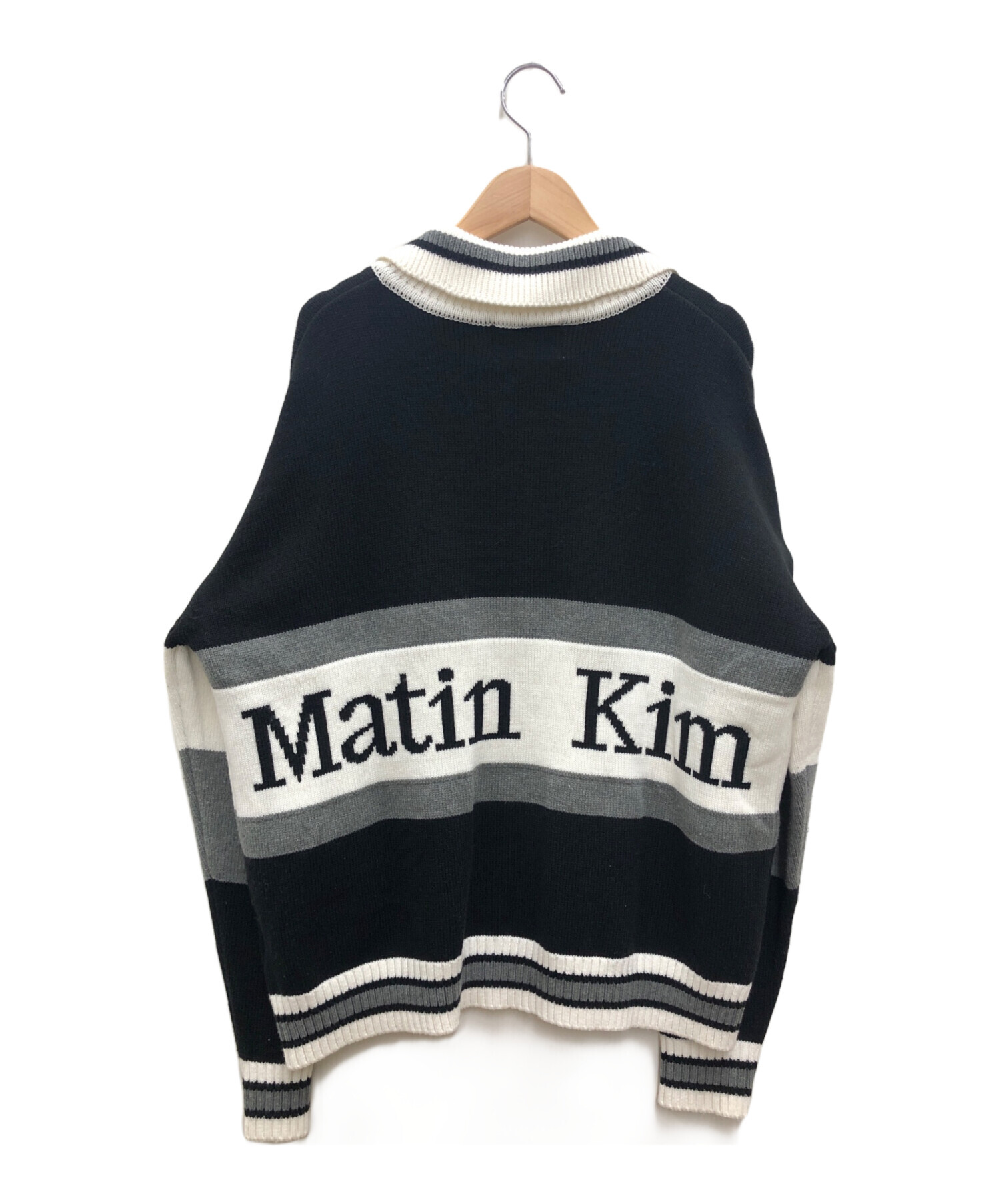 中古・古着通販】Matin Kim (マーティン・キム) ジップニット 