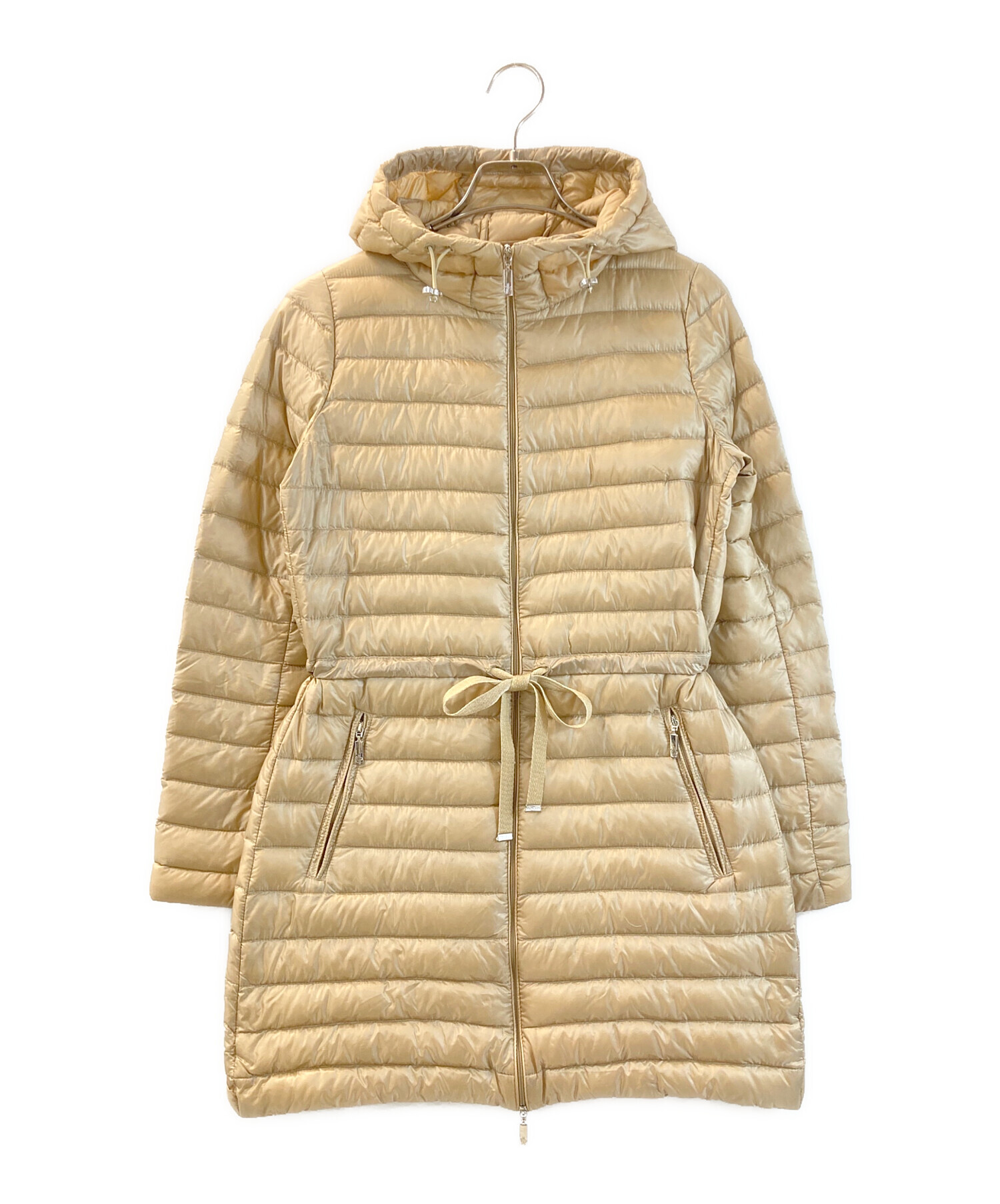 MONCLER SANGLIERベージュ ダウンジャケット 中古・古着通販】MONCLER (モンクレール) ダウンジャケット ベージュ