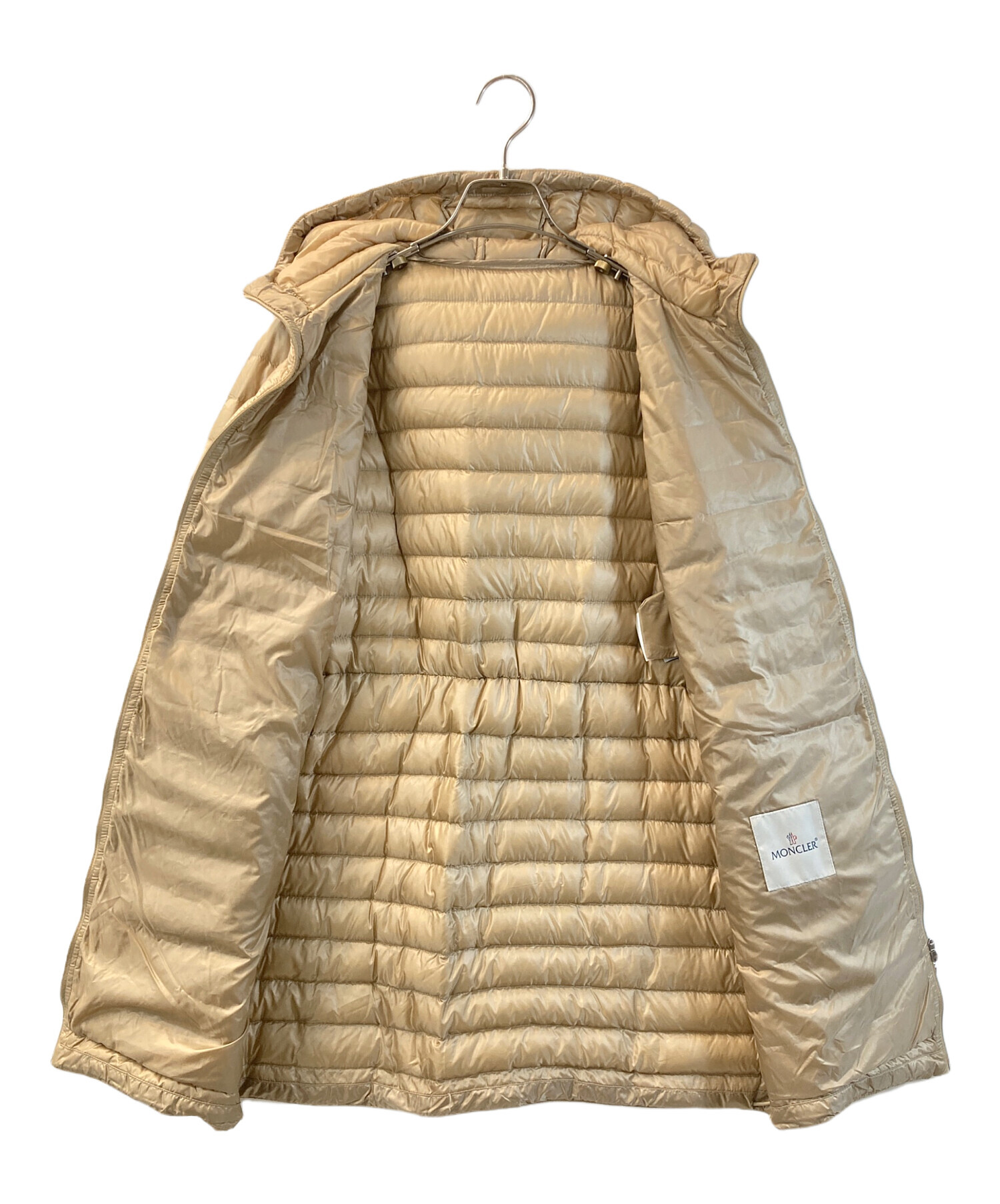 中古・古着通販】MONCLER (モンクレール) ダウンジャケット ベージュ