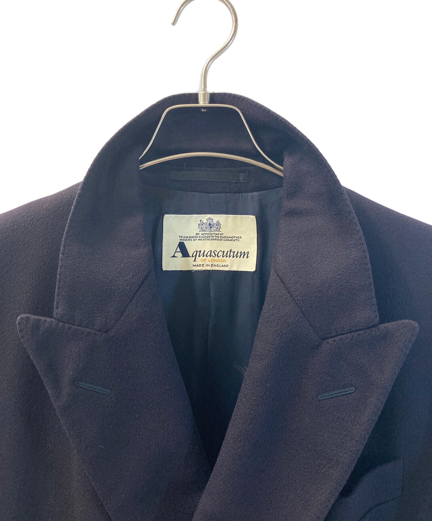 中古・古着通販】Aquascutum (アクアスキュータム) カシミヤダブル