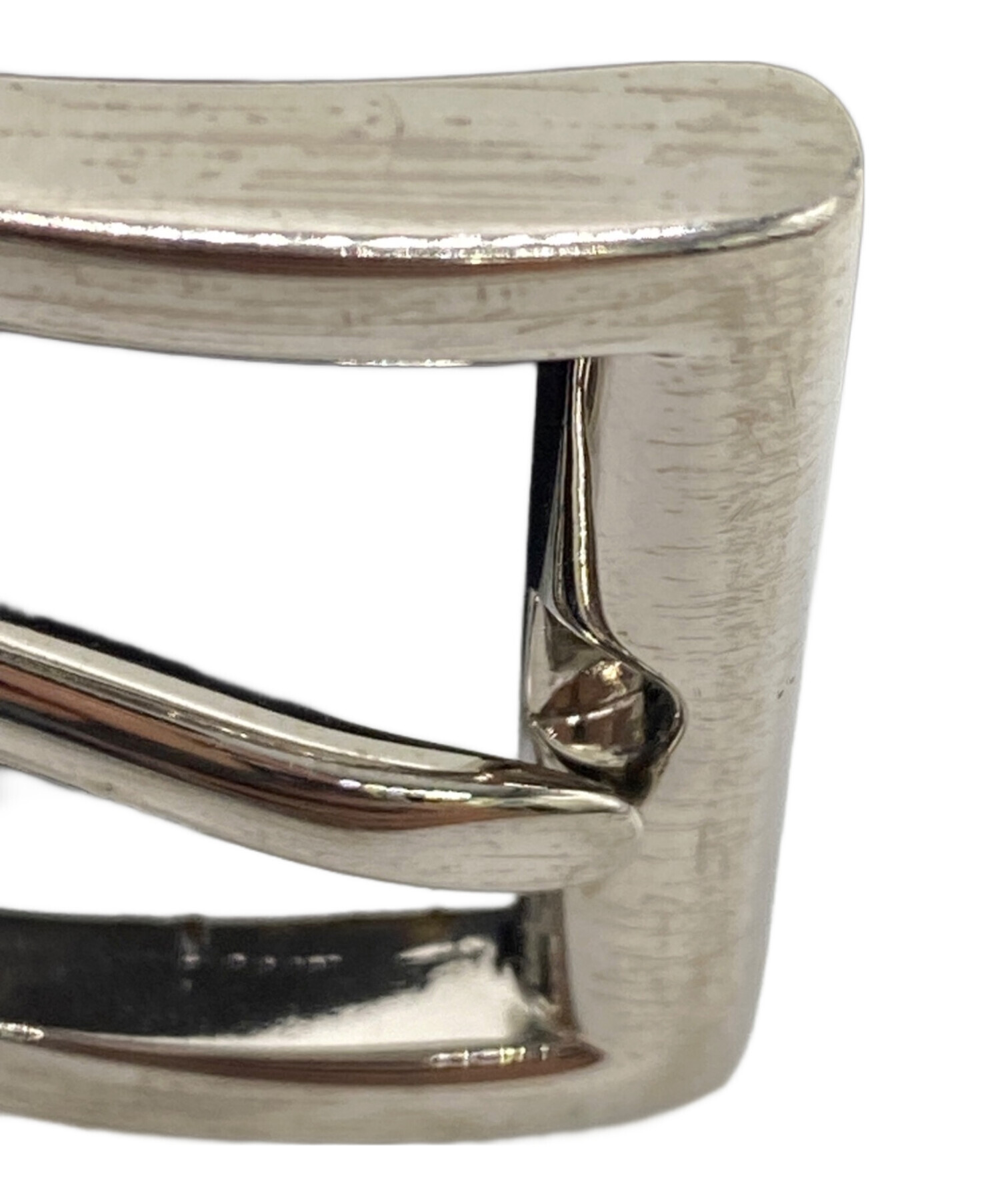 中古・古着通販】PRADA (プラダ) レザーベルト ブラック サイズ:85/34