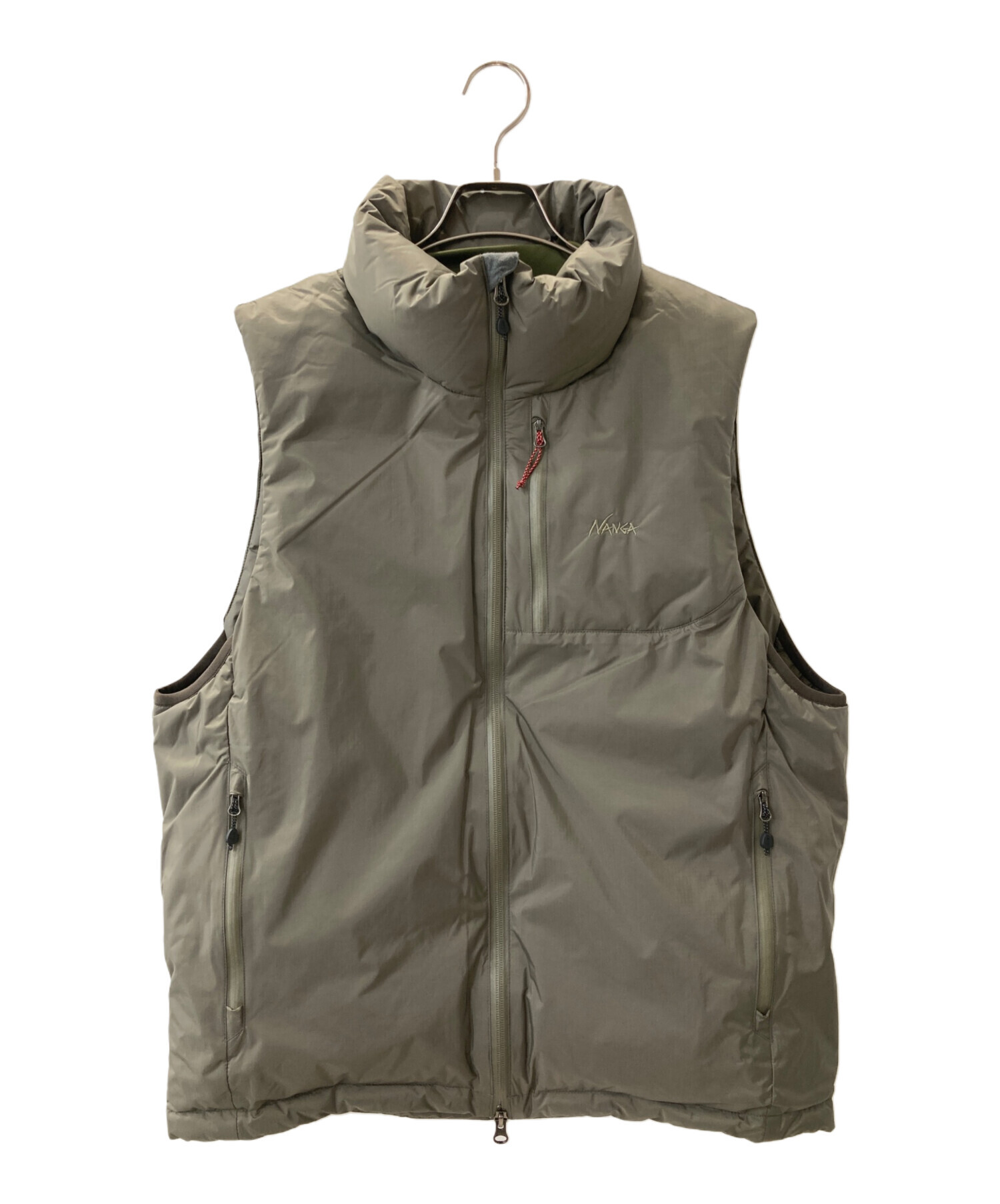 NANGA オリーブ 中綿ベスト M クリーニング済 NANGA オリーブ 中綿ベスト M クリーニング済 NANGA オリーブ 中綿