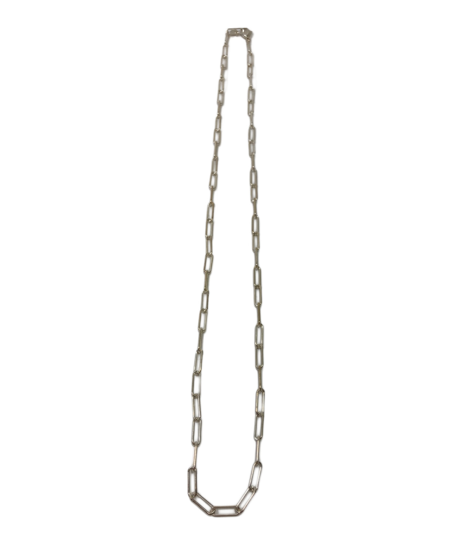 Jouete シルバー チェーンネックレス 中古・古着通販】Jouete (ジュエッテ) チェーンシルバーネックレス