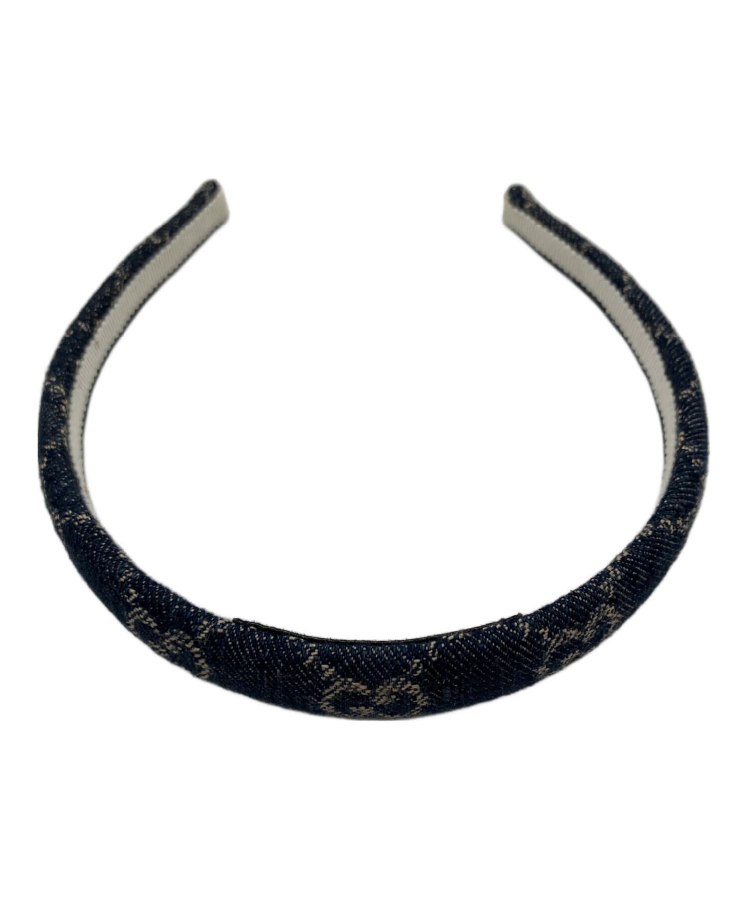 中古・古着通販】GUCCI (グッチ) ウォッシュ ド デニム ヘアバンド