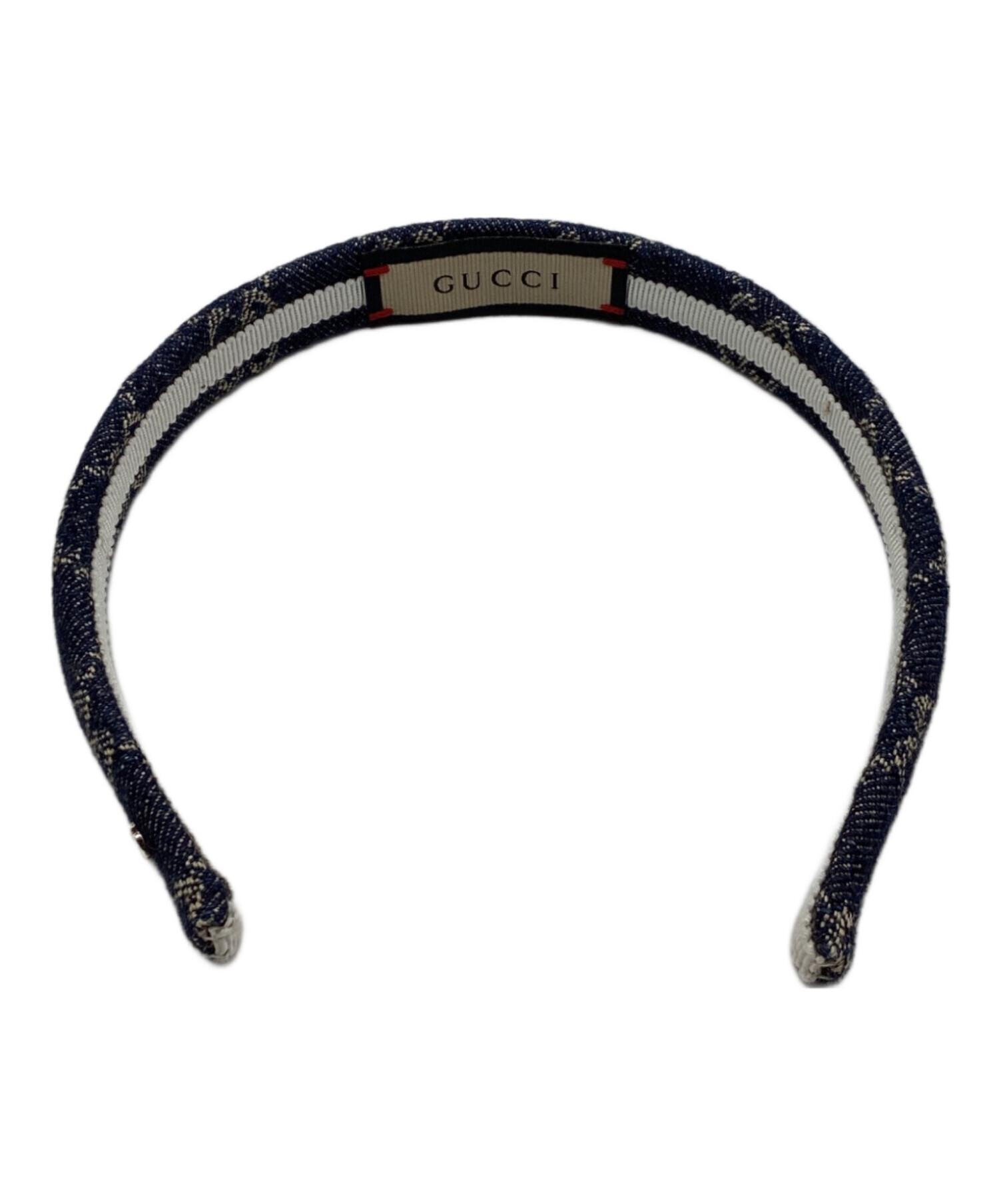 中古・古着通販】GUCCI (グッチ) ウォッシュ ド デニム ヘアバンド
