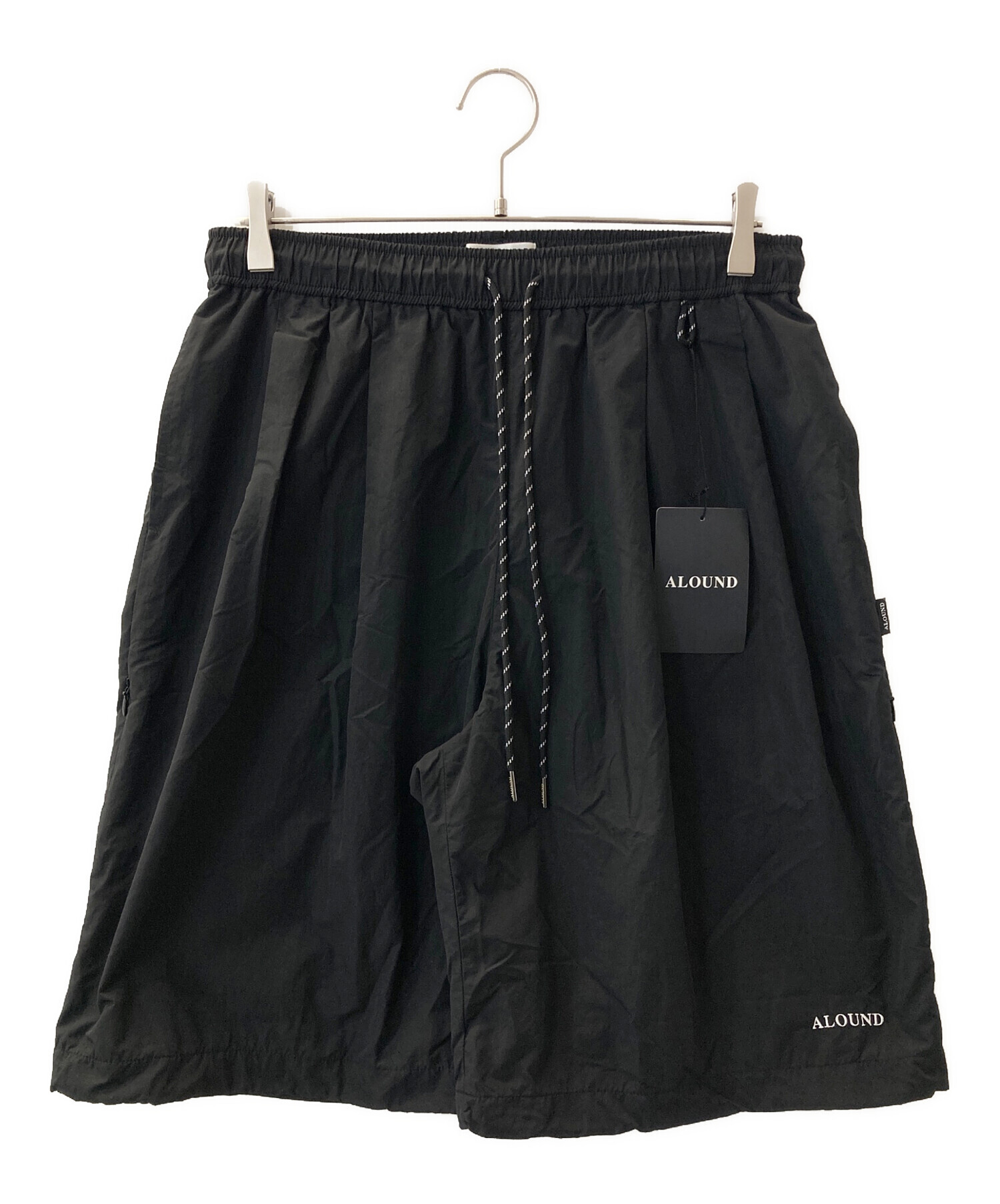 中古・古着通販】ALOUND (アラウンド) ショートパンツ ブラック サイズ 