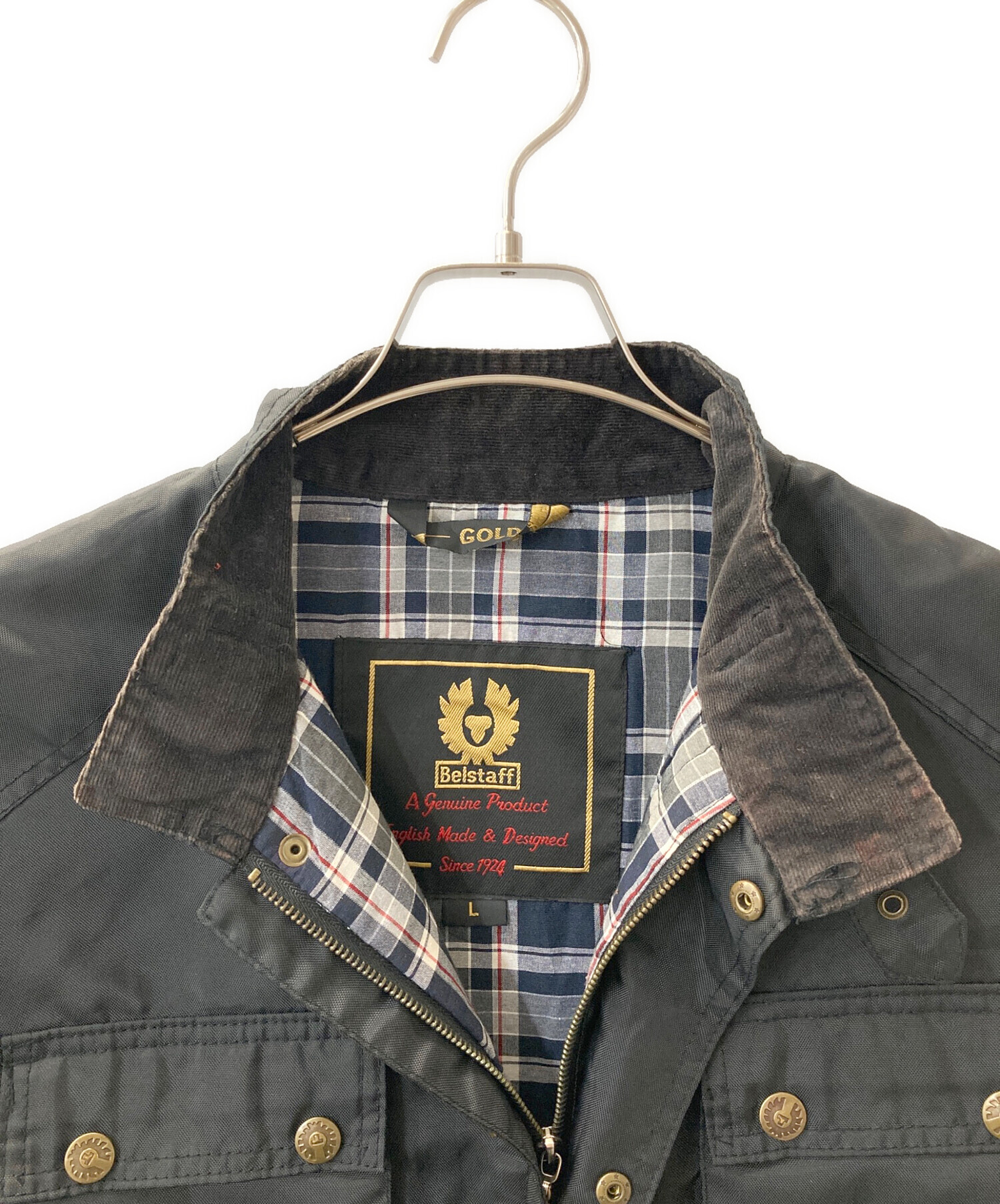 中古・古着通販】BELSTAFF (ベルスタッフ) ジャケット ブラック サイズ