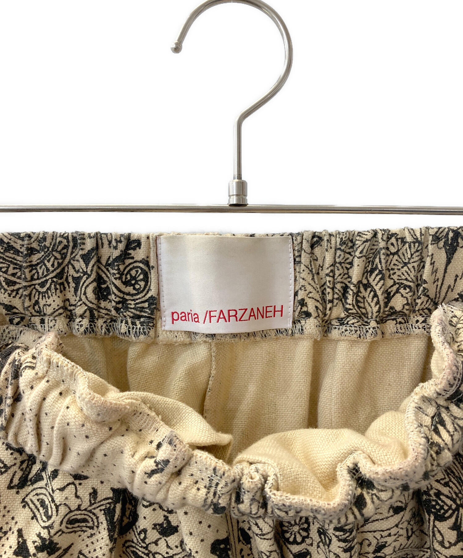 中古・古着通販】paria/FARZANEH (パリアファルザネ) パンツ ベージュ