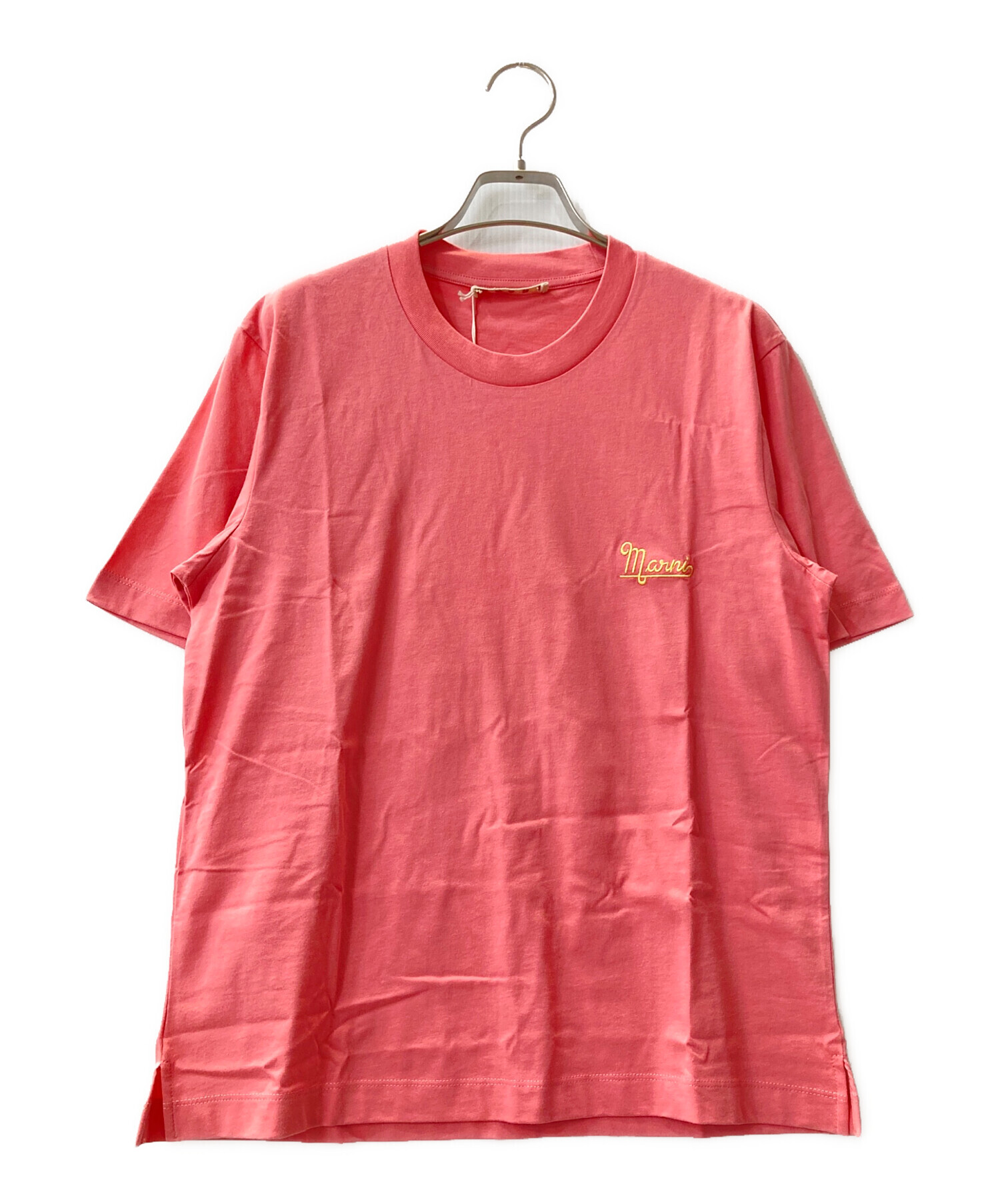 中古・古着通販】MARNI (マルニ) 23SS ブランドロゴ刺繍クルー 中古・古着通販】MARNI (マルニ) 23SS ブランドロゴ刺繍クルー