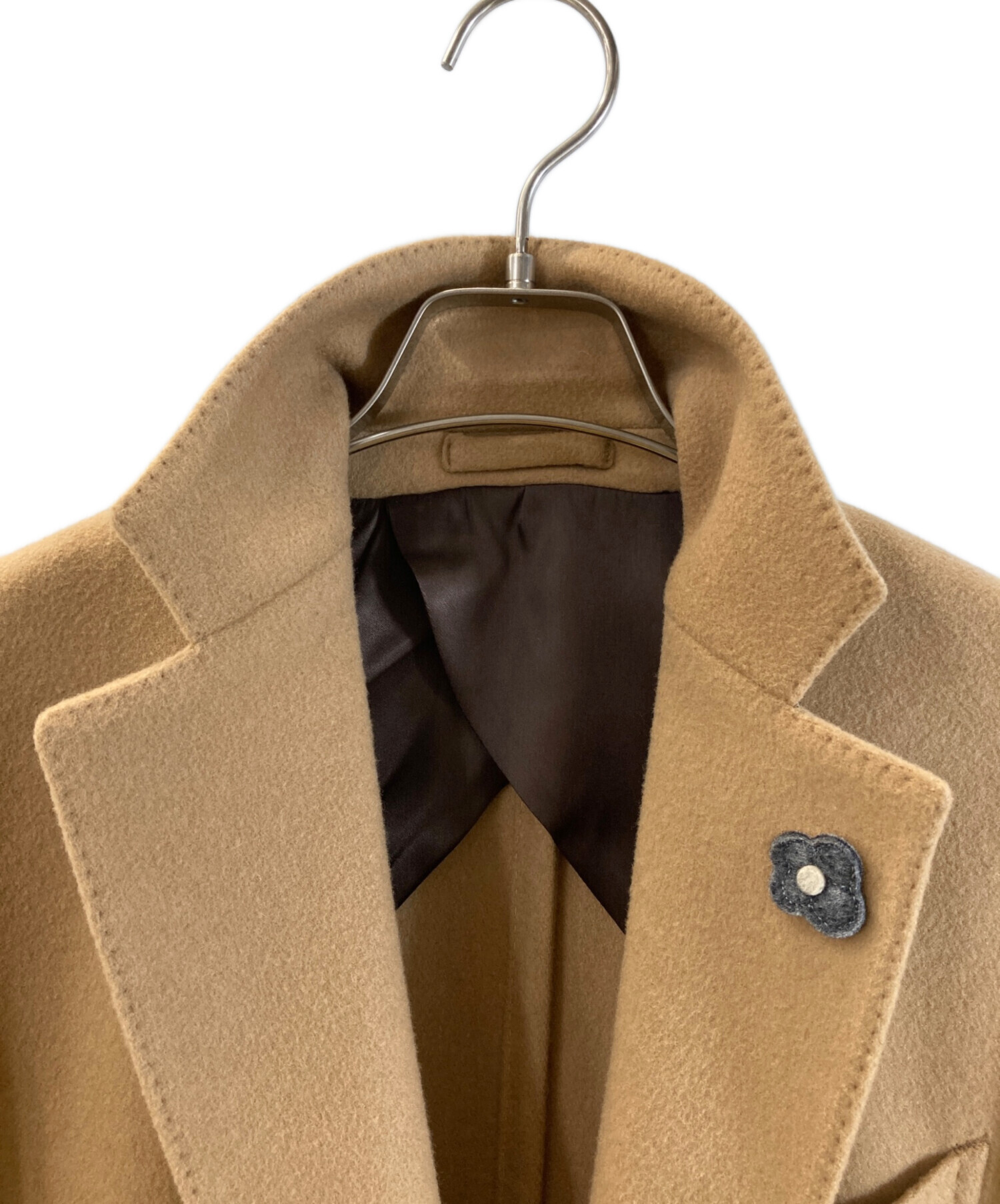 中古・古着通販】LARDINI (ラルディーニ) チェスターコート キャメル