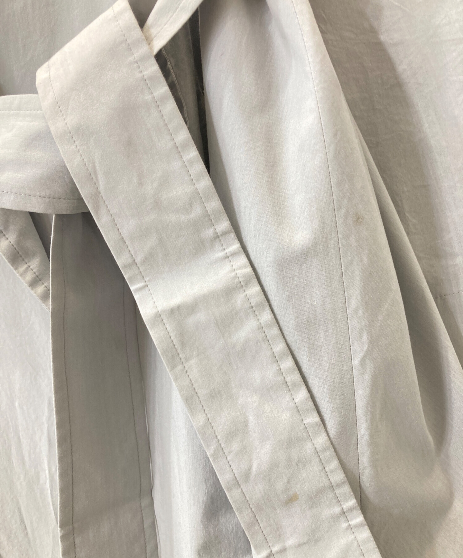 中古・古着通販】ebure (エブール) ハイカウントシルクコットン コート