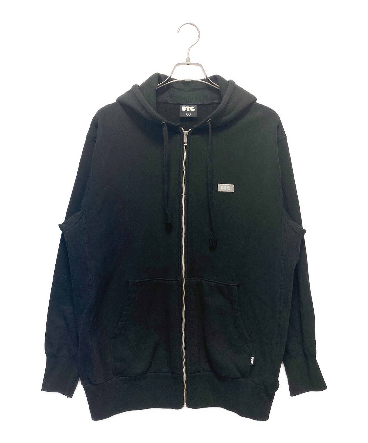 中古・古着通販】FTC (エフティーシー) 裏起毛ジップパーカー