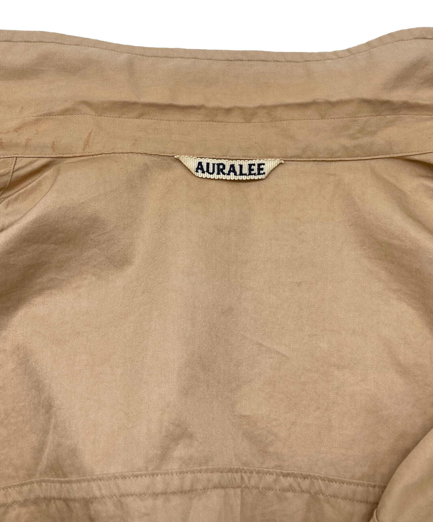 中古・古着通販】AURALEE (オーラリー) WASHED FINX TWILL BIG SHIRT