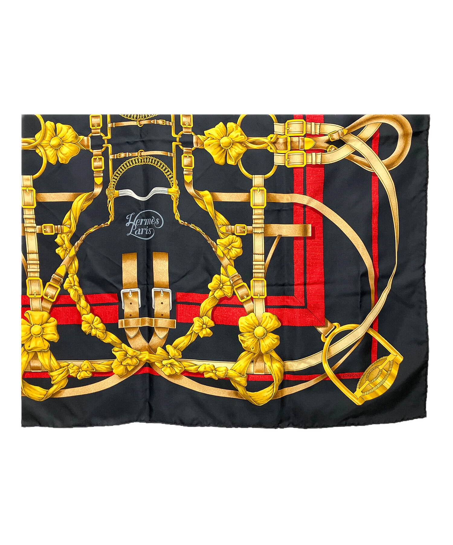 中古・古着通販】HERMES (エルメス) カレ90 grand manege シルク