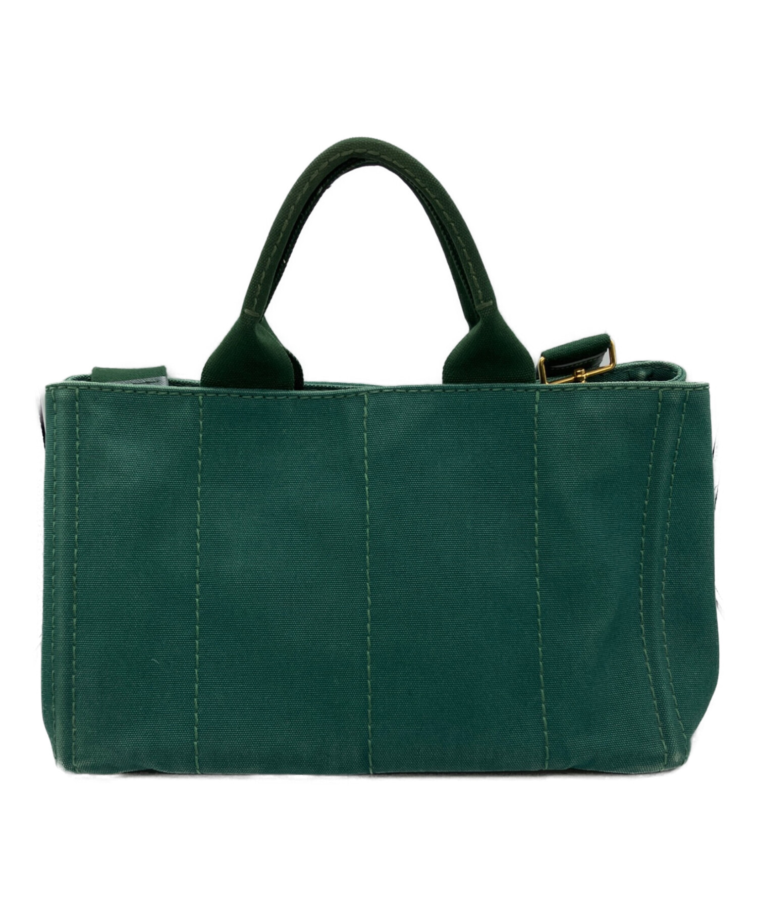 中古・古着通販】PRADA (プラダ) 2WAYキャンバスバッグ/ショルダー