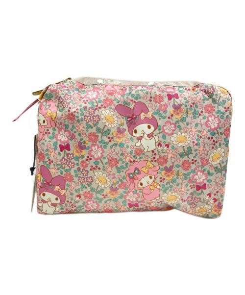 未使用 サンリオ 大きめポーチ レスポートサック グレー ポーチ 廃盤品 未使用 サンリオ 大きめポーチ レスポートサック グレー ポーチ