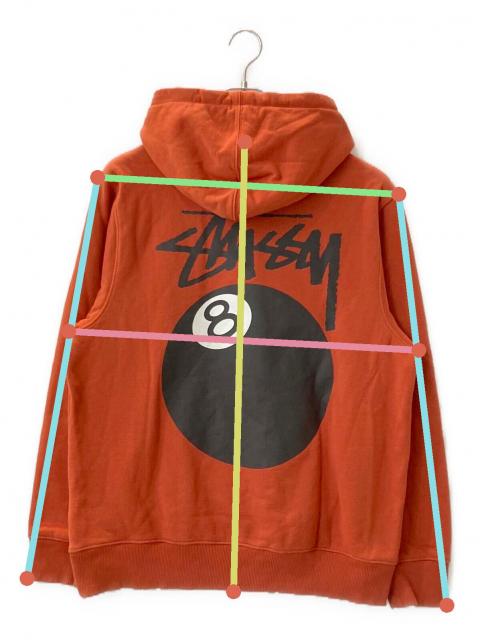 中古・古着通販】stussy (ステューシー) 8 Ball Pull Over Hoody