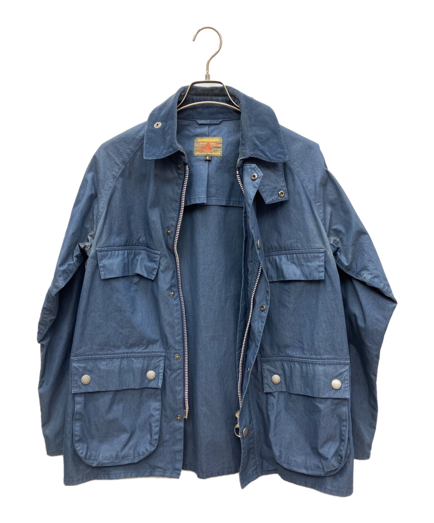 中古・古着通販】BARBOURS (バブアーズ) ジャケット ネイビー サイズ:S 