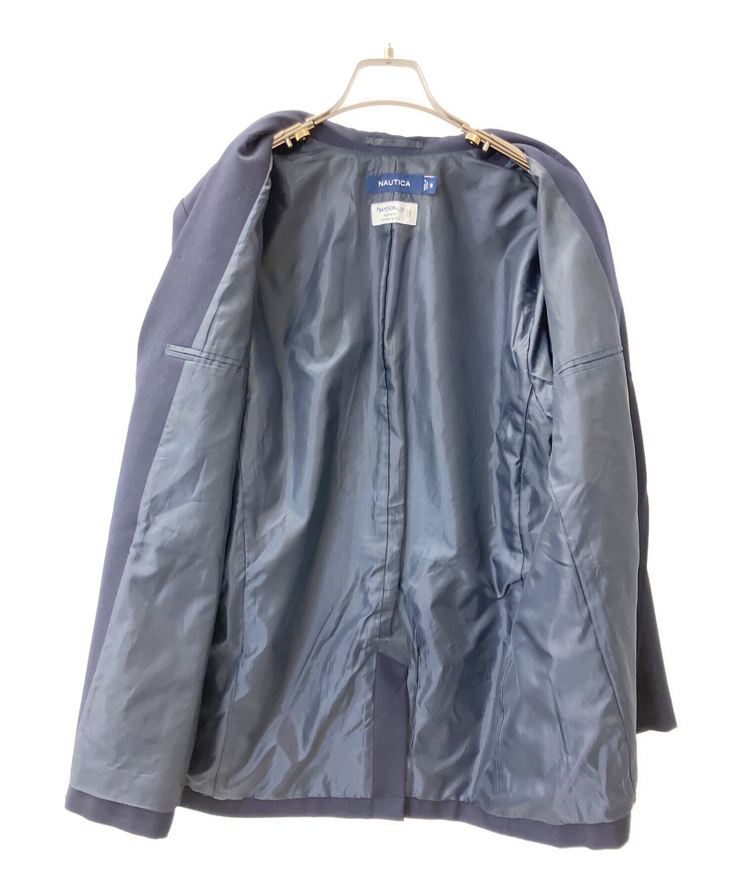 中古・古着通販】NAUTICA (ノーティカ) テーラードジャケット ネイビー