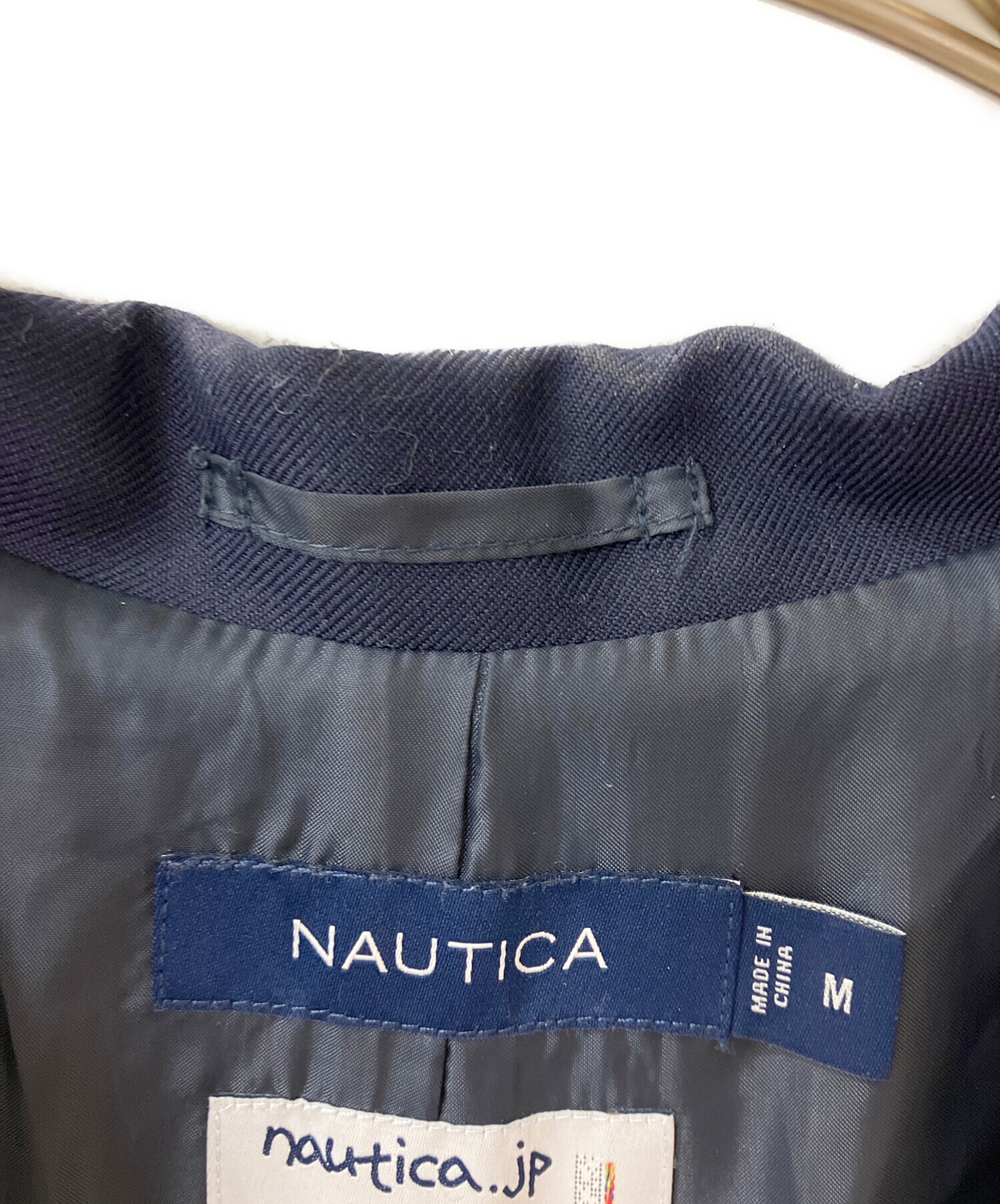 中古・古着通販】NAUTICA (ノーティカ) テーラードジャケット ネイビー