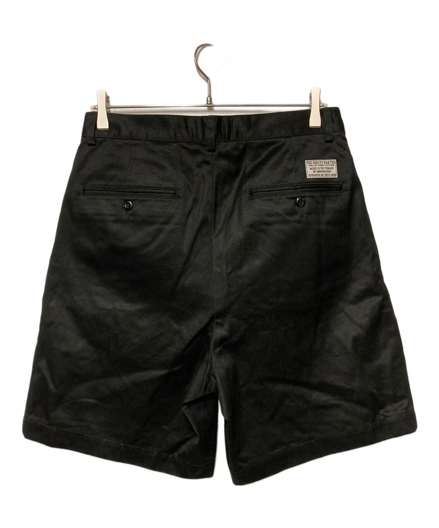 wacko maria ハーフパンツ 中古・古着通販】WACKO MARIA (ワコマリア) ハーフパンツ ブラック