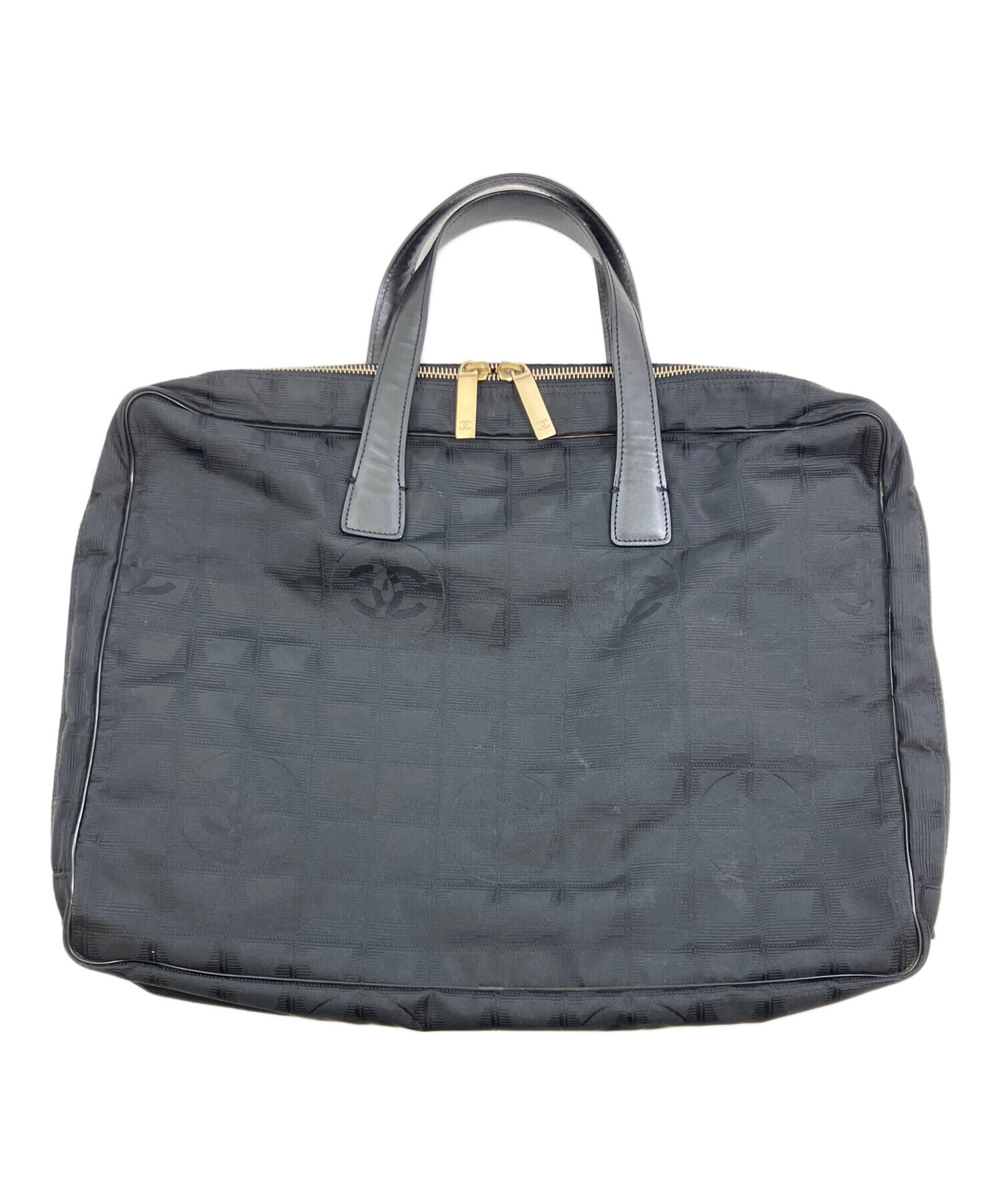 CHANEL シャネル ビジネスバッグ ブリーフケース 中古・古着通販】CHANEL (シャネル) ブリーフケース ブラック
