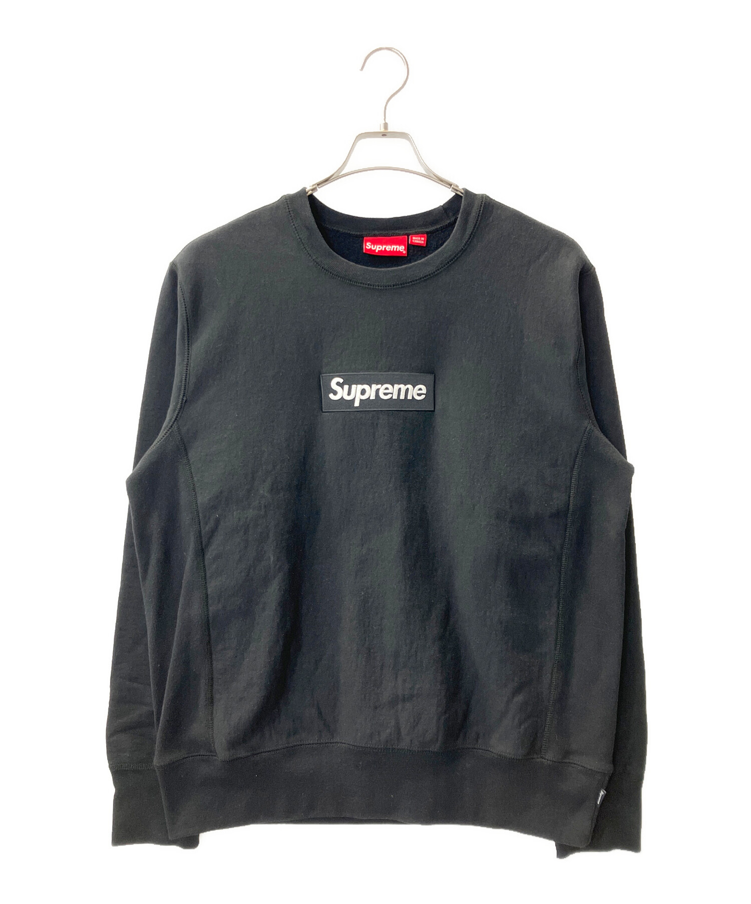 Supreme シュプリーム スウェット メンズ 【古着】【中古】 中古・古着通販】Supreme (シュプリーム) スウェット ブラック サイズ